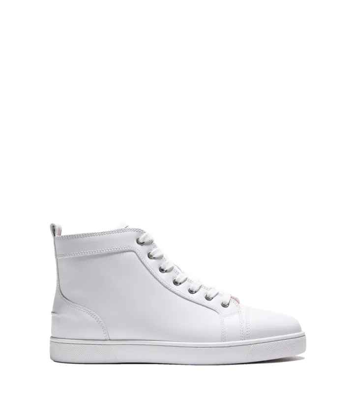 Louis Flat Calf Sneakers in  White sold by FOUR Amsterdam