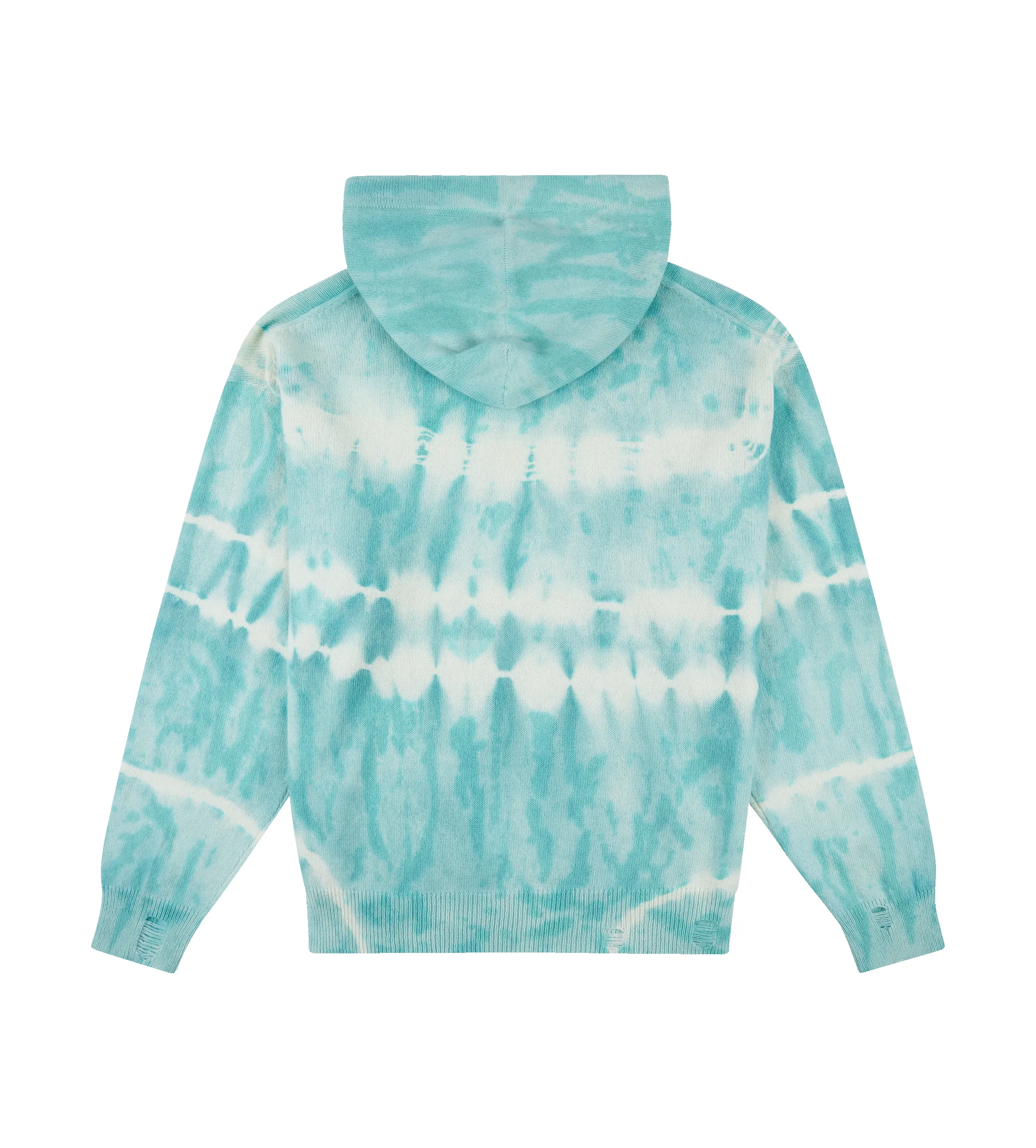 Sea Blue Tie Dye Hoodie sold by FOUR Amsterdam product image thumbnail 2