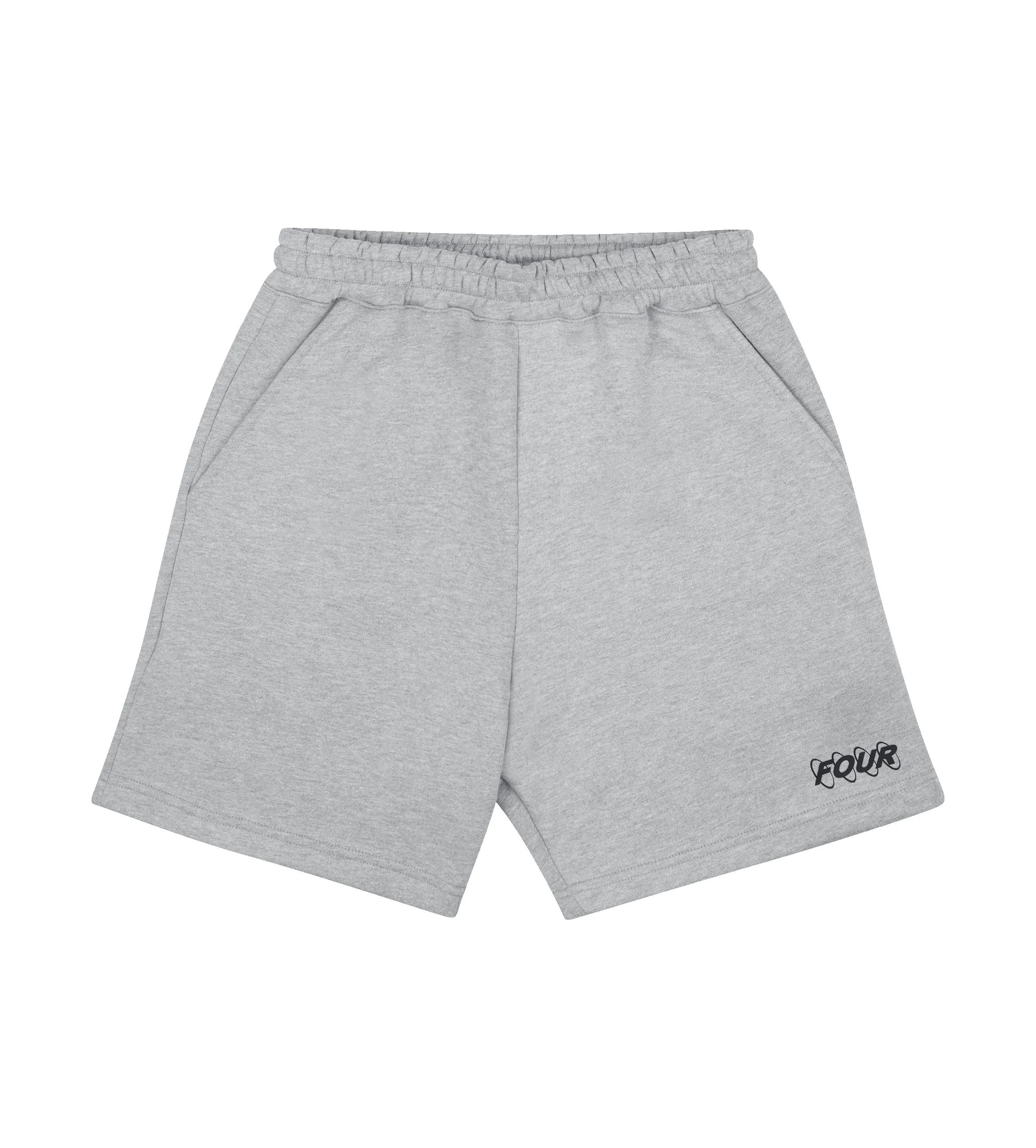 Circles Logo Shorts Grey sold by FOUR Amsterdam