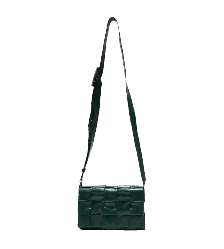 Cassette Shoulder Bag Dark Green sold by FOUR Amsterdam