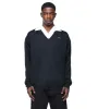 V-neck Sweater Black sold by FOUR Amsterdam