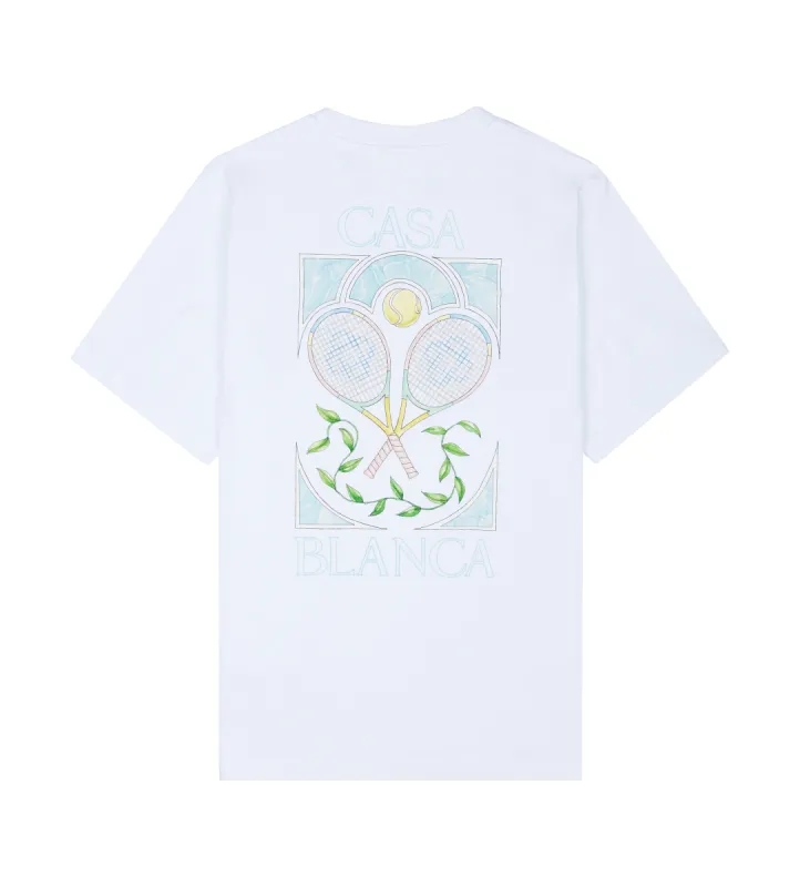 'L'Arc Colore' T-shirt White made by FOUR Amsterdam