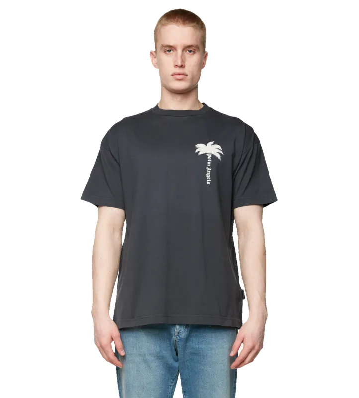 The Palm T-shirt Dark Grey sold by FOUR Amsterdam
