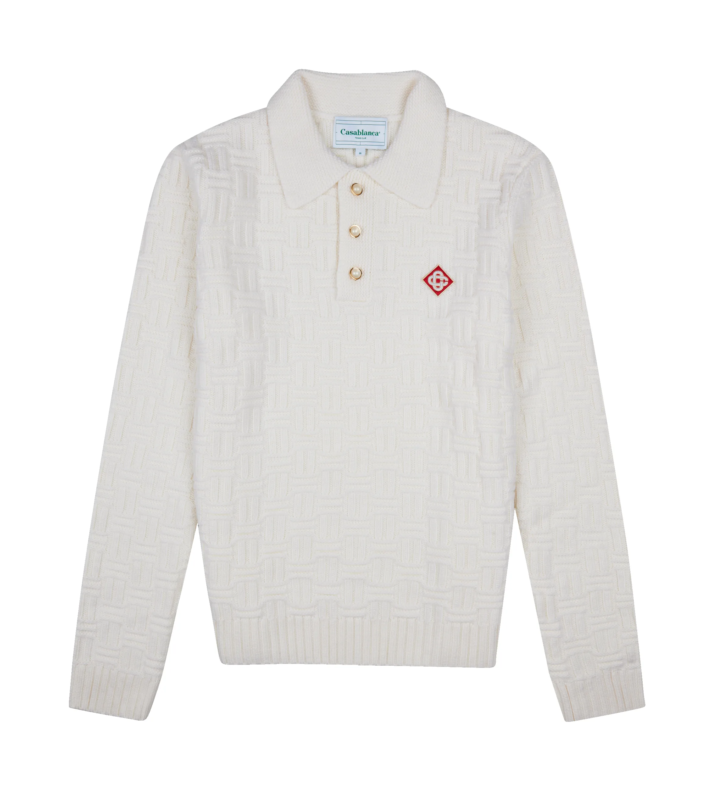 Column Stitch Polo Shirt sold by FOUR Amsterdam