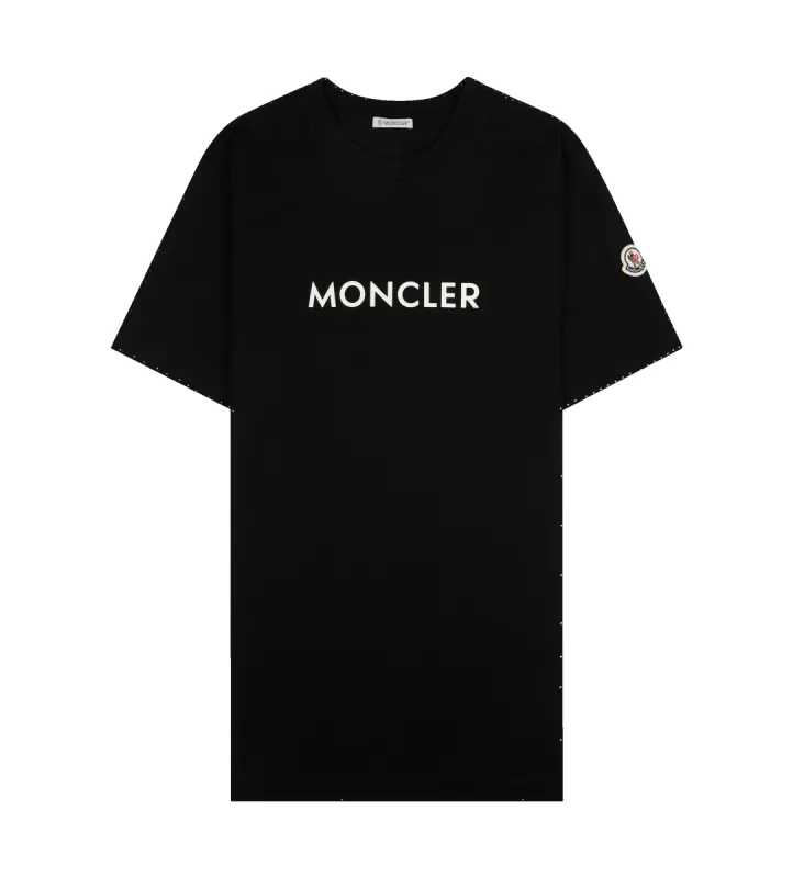 Rubberized Logo T-shirt Black sold by FOUR Amsterdam