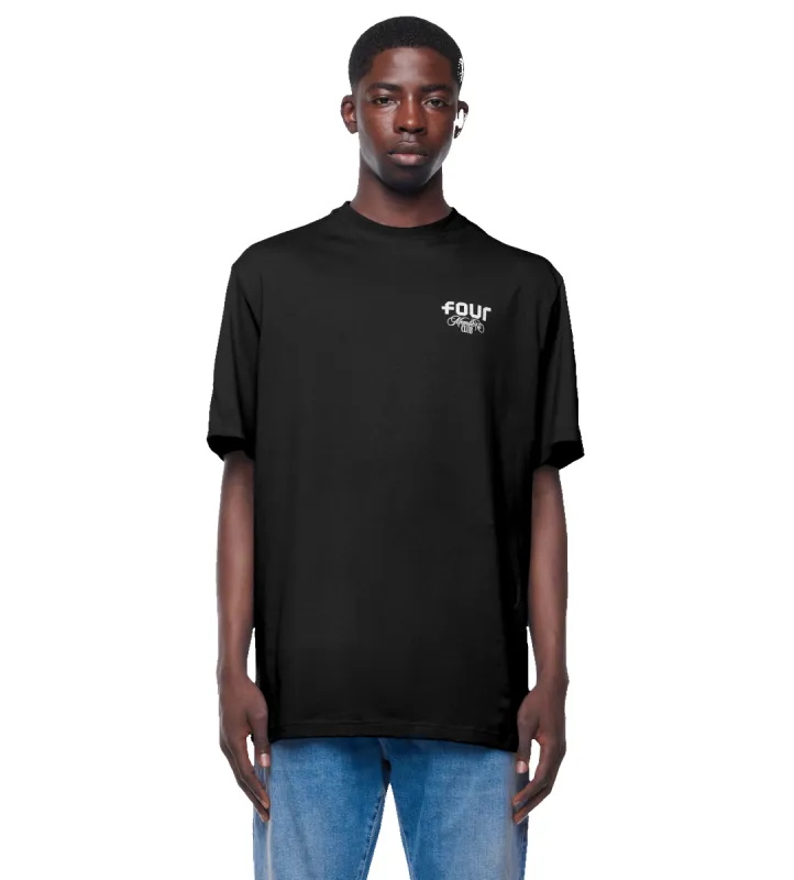 T-shirt Members Club Jet Black sold by FOUR Amsterdam