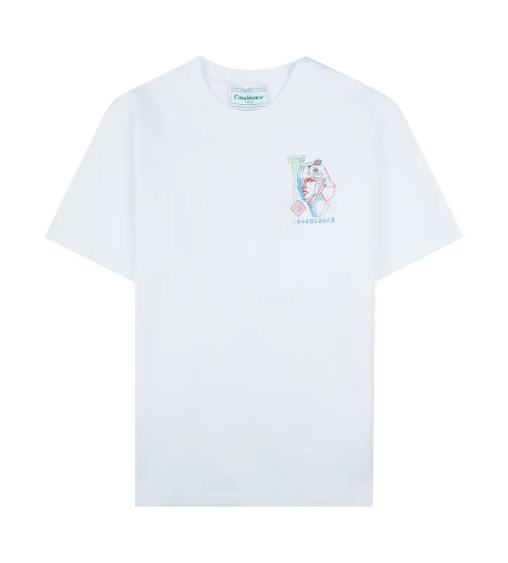 Tennis Play In Progress T-shirt White sold by FOUR Amsterdam