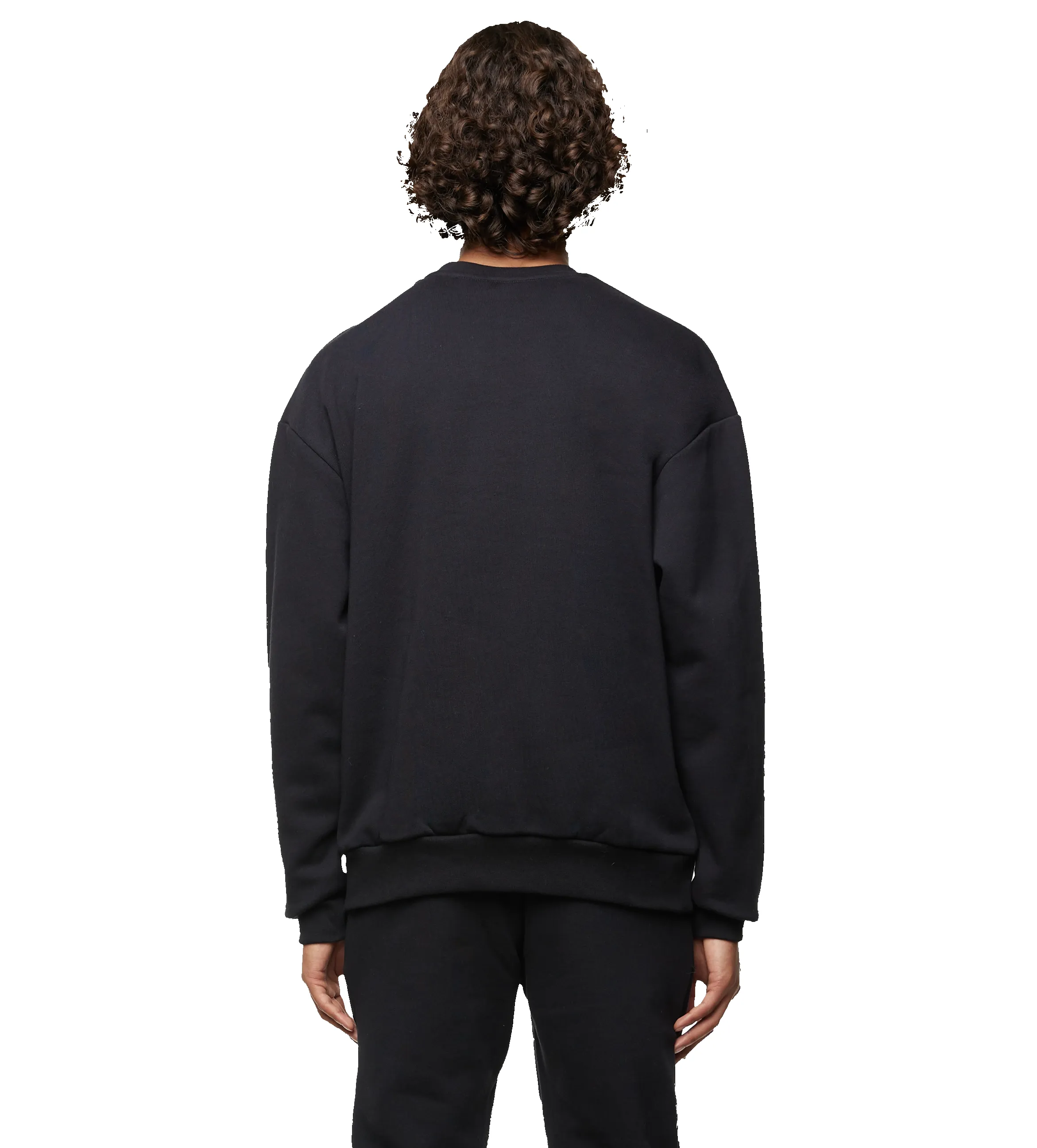 Logo Crewneck Black sold by FOUR Amsterdam product image thumbnail 5