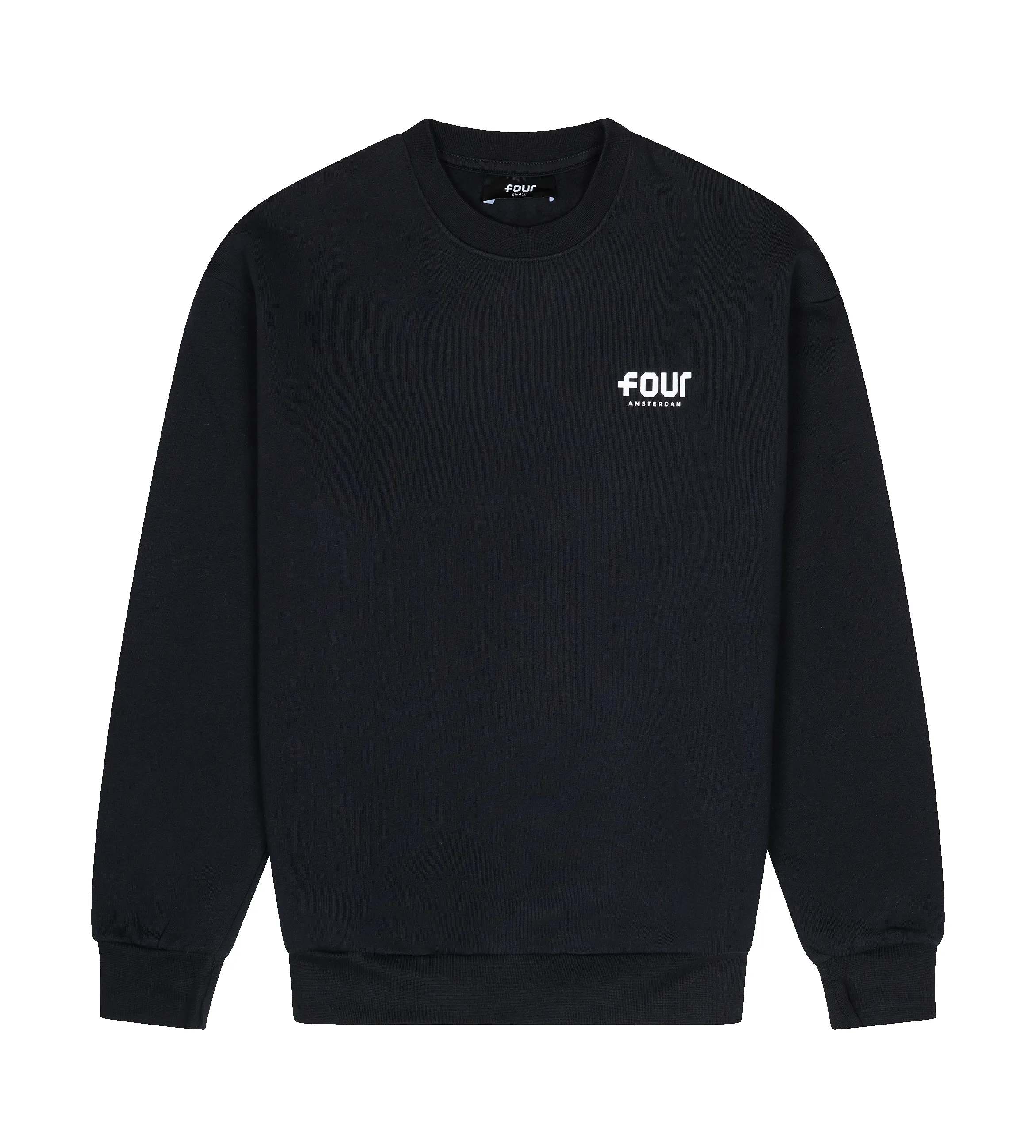 Logo Crewneck Black sold by FOUR Amsterdam