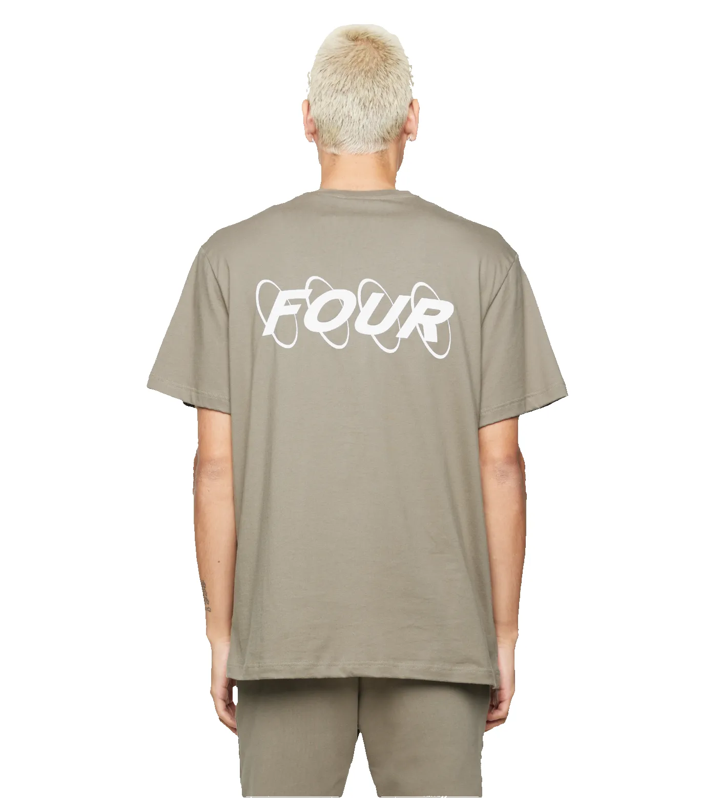 Circles Logo T-shirt Bungee Cord sold by FOUR Amsterdam product image thumbnail 2