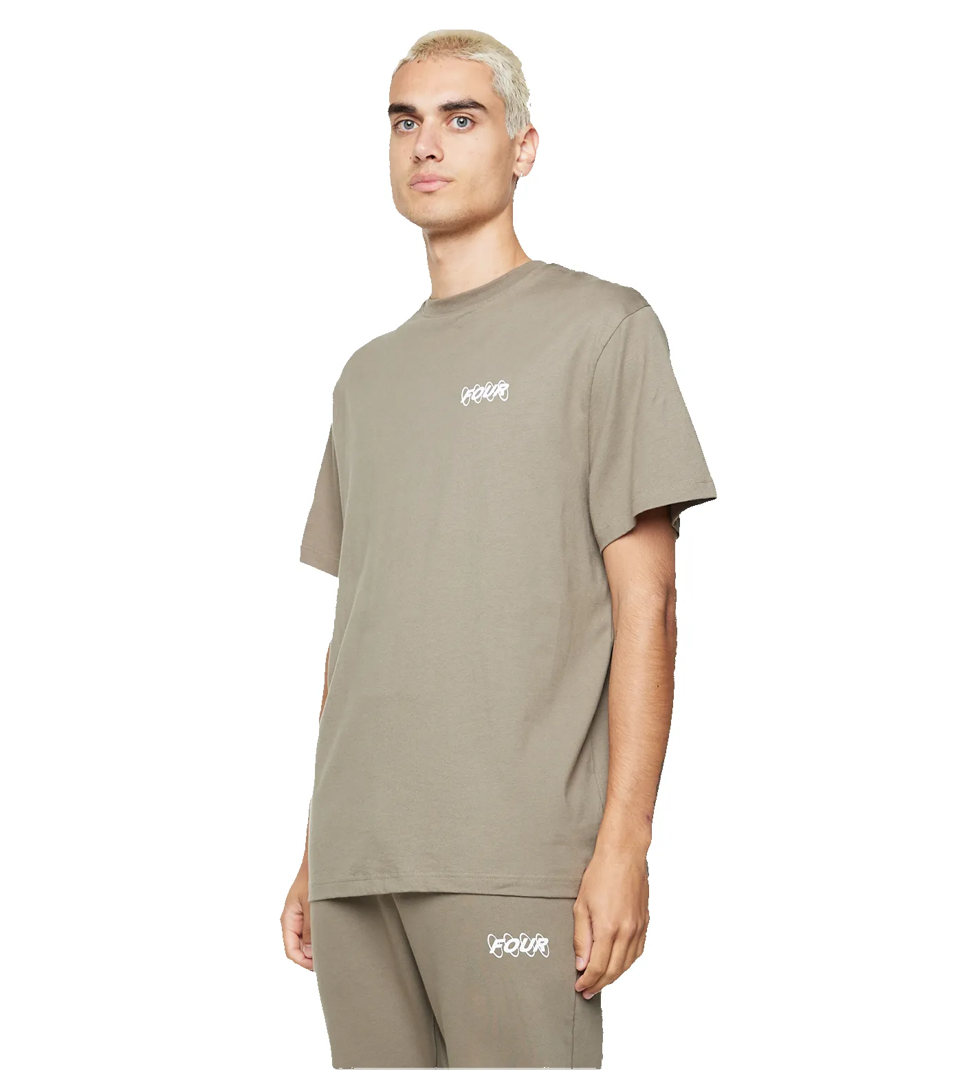 Circles Logo T-shirt Bungee Cord sold by FOUR Amsterdam product image thumbnail 4