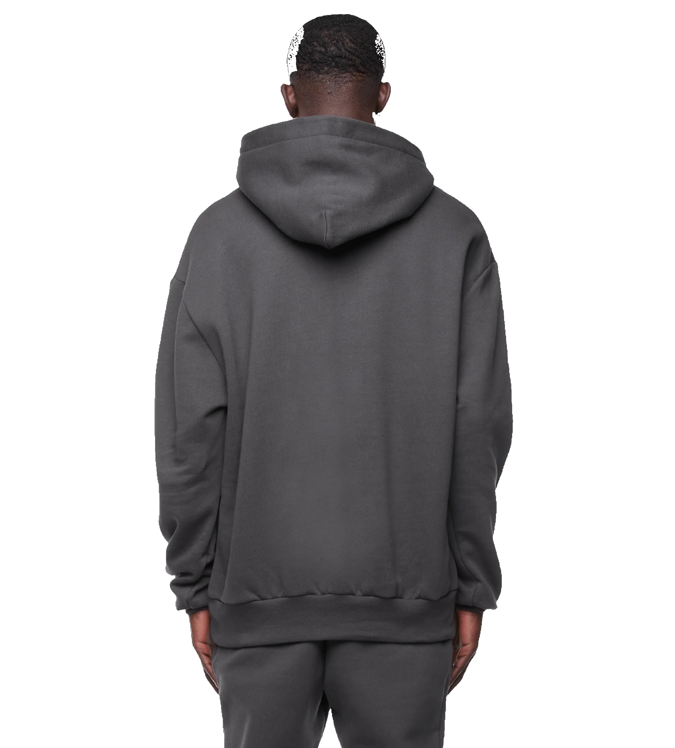 Logo Hoodie Asphalt sold by FOUR Amsterdam product image thumbnail 5