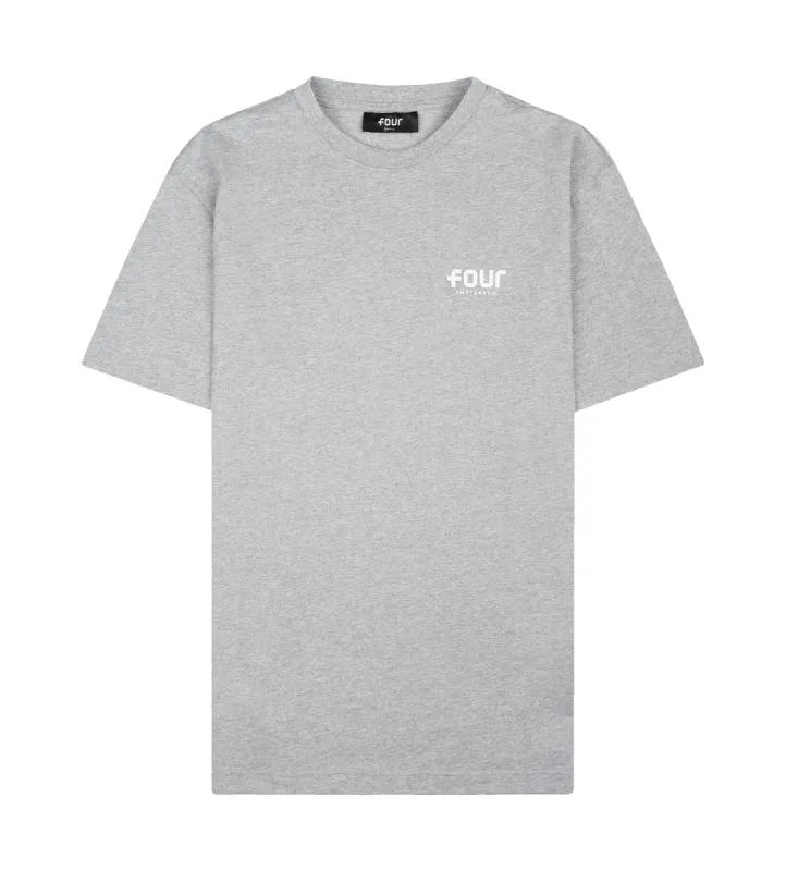 Logo T-shirt Grey sold by FOUR Amsterdam