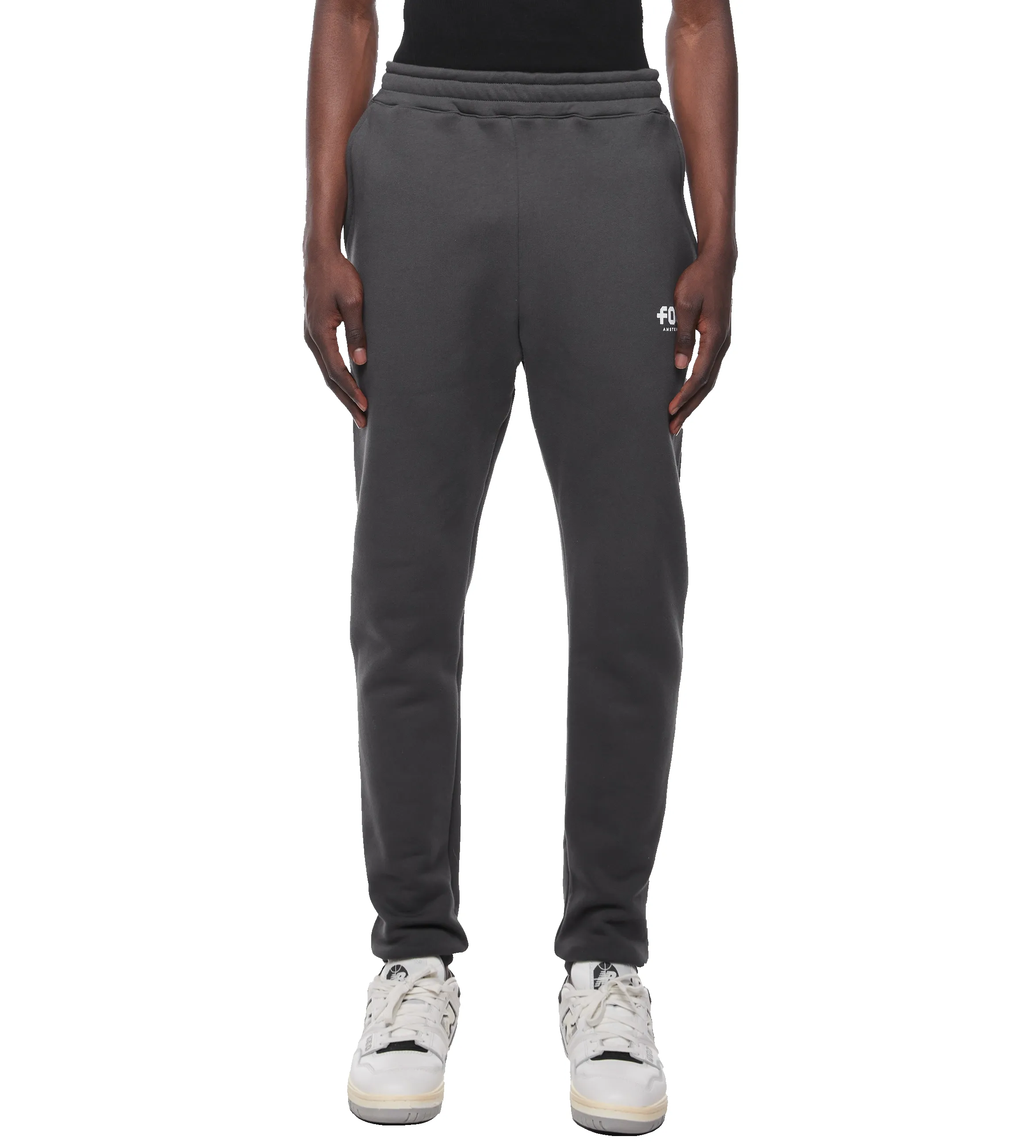 Logo Sweatpants Asphalt sold by FOUR Amsterdam product image thumbnail 3