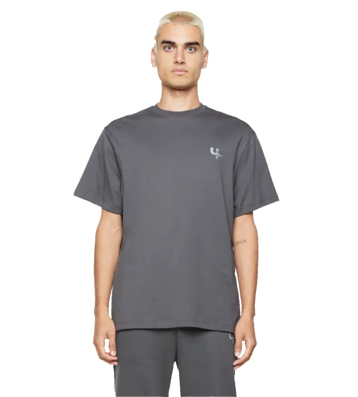 Outline Logo T-shirt Black Sand sold by FOUR Amsterdam