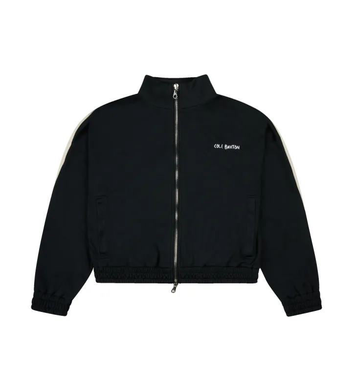 Hand Embroidery Track Jacket Vintage Black sold by FOUR Amsterdam