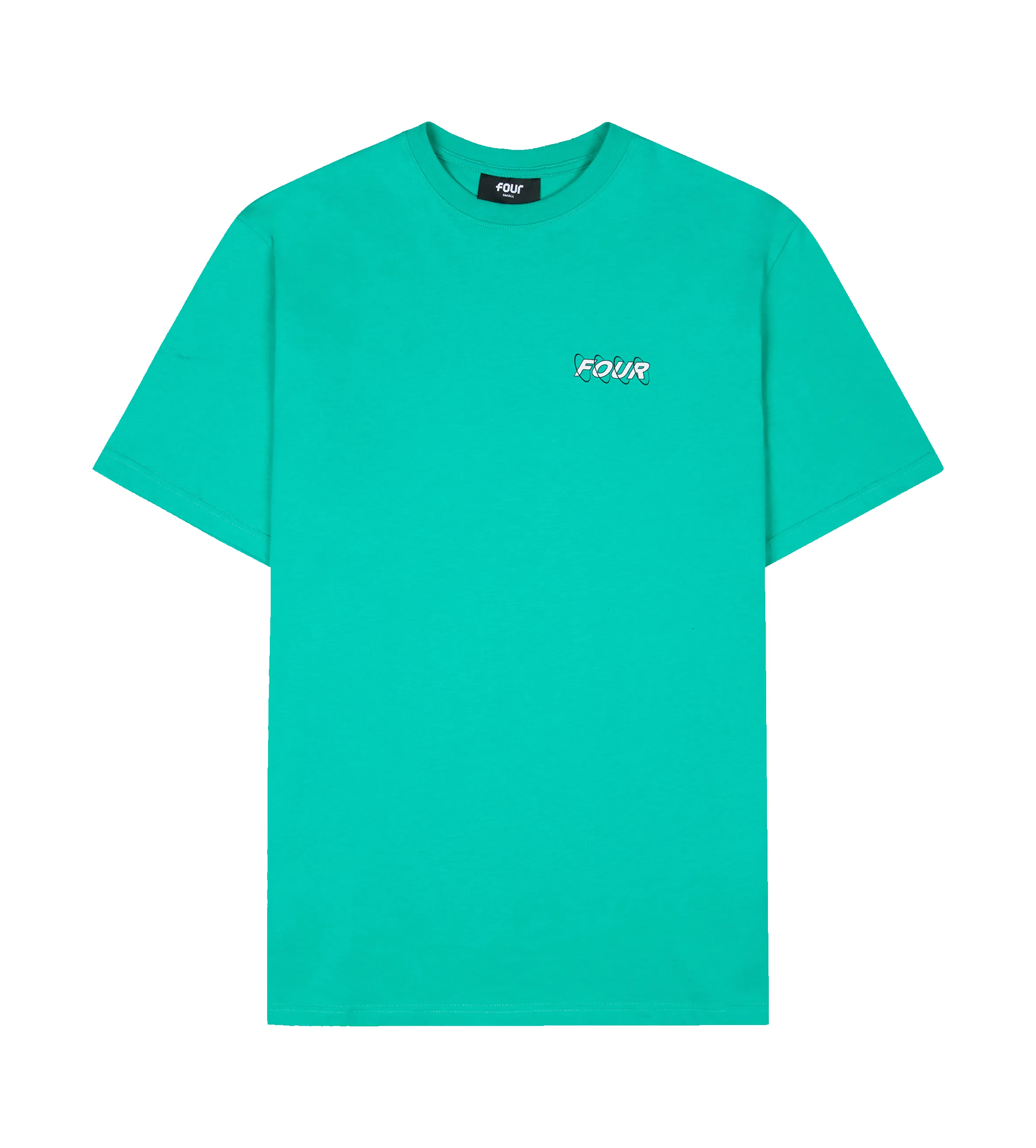 Circles Logo T-shirt Vivid Green sold by FOUR Amsterdam product image thumbnail 3