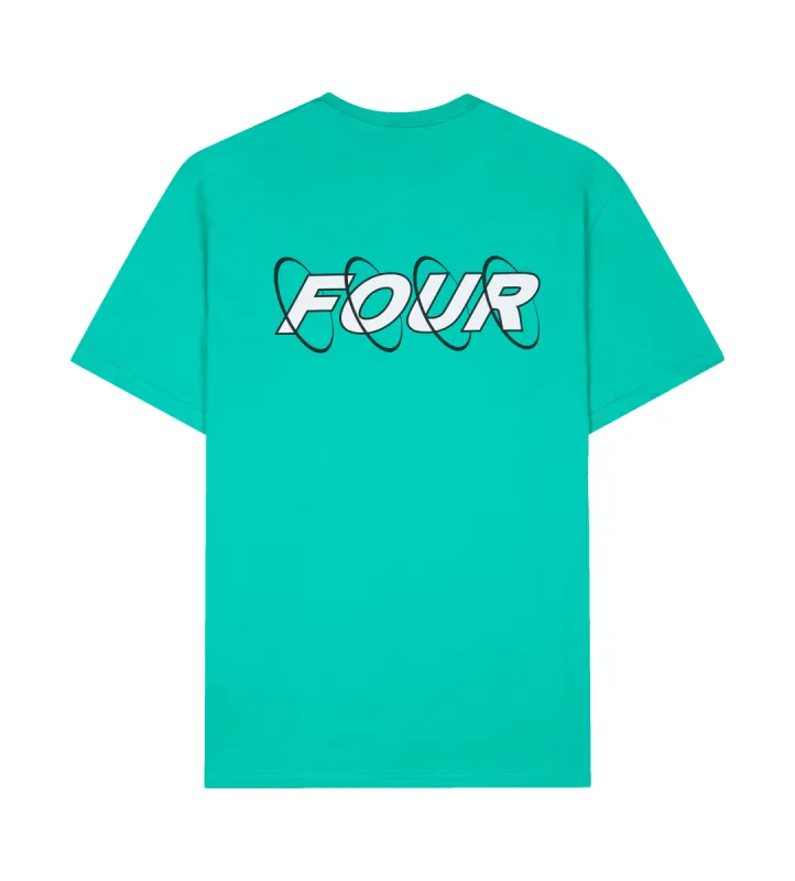 Circles Logo T-shirt Vivid Green sold by FOUR Amsterdam