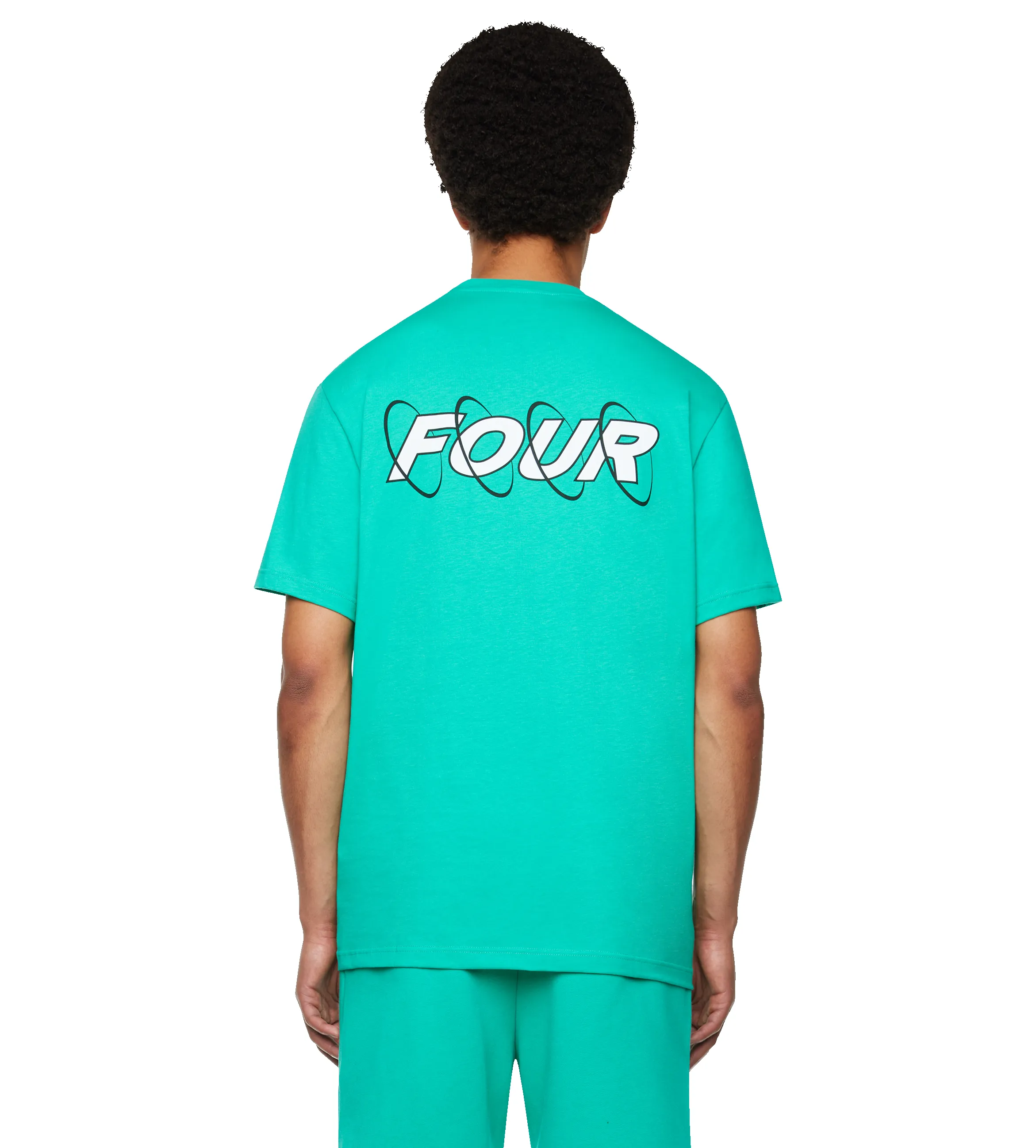 Circles Logo T-shirt Vivid Green sold by FOUR Amsterdam product image thumbnail 5