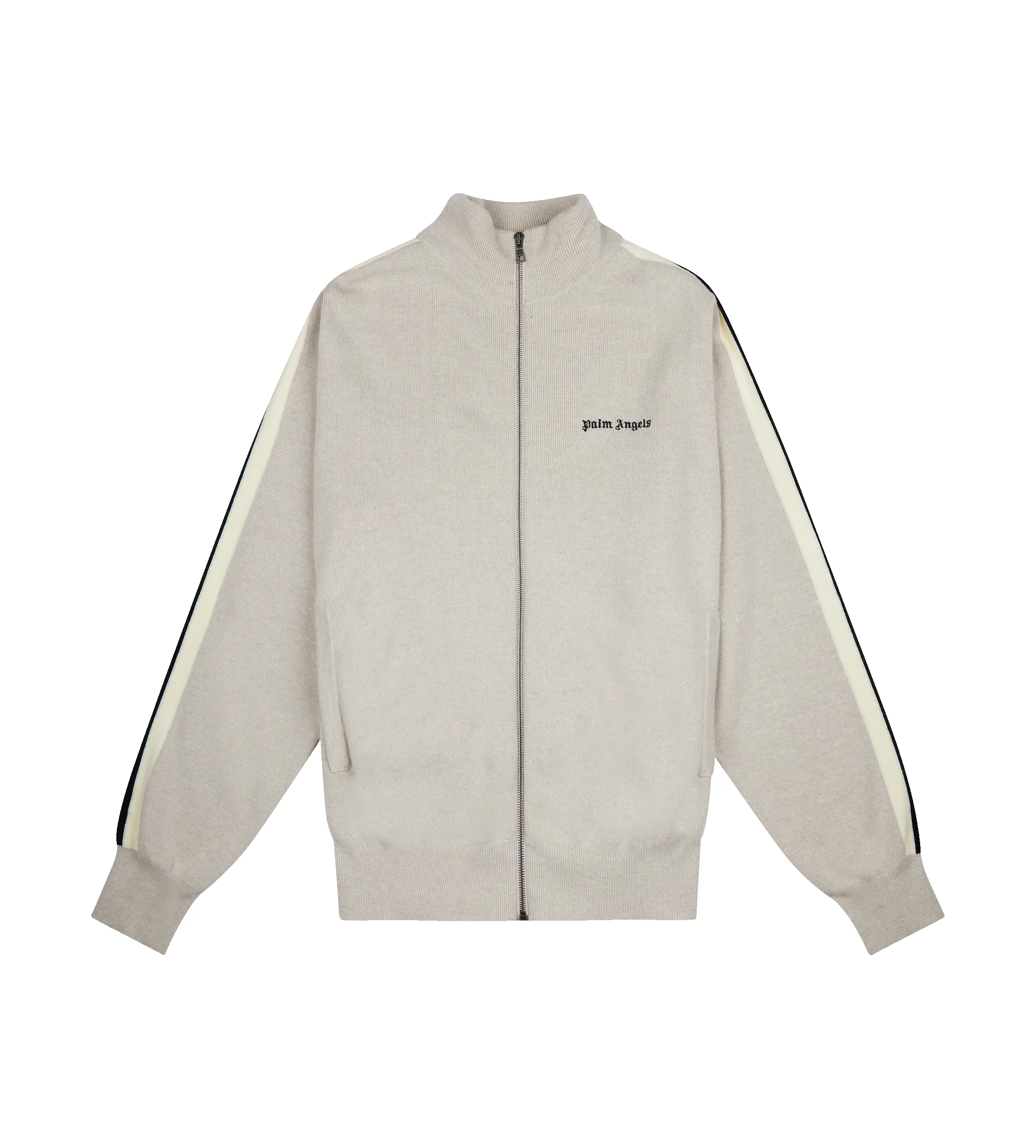 Classic Logo Knit Trackjacket Light Beige sold by FOUR Amsterdam