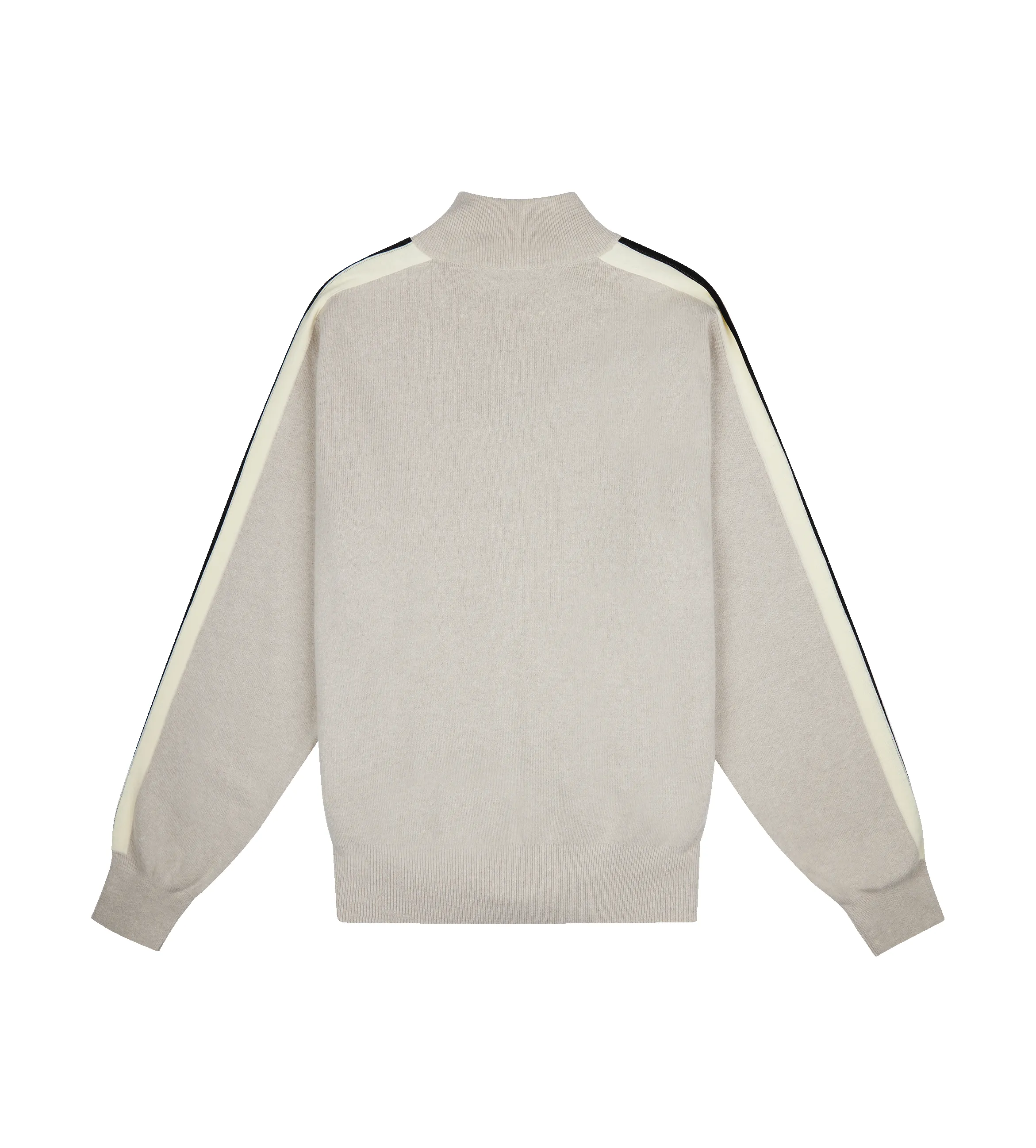Classic Logo Knit Trackjacket Light Beige sold by FOUR Amsterdam product image thumbnail 2