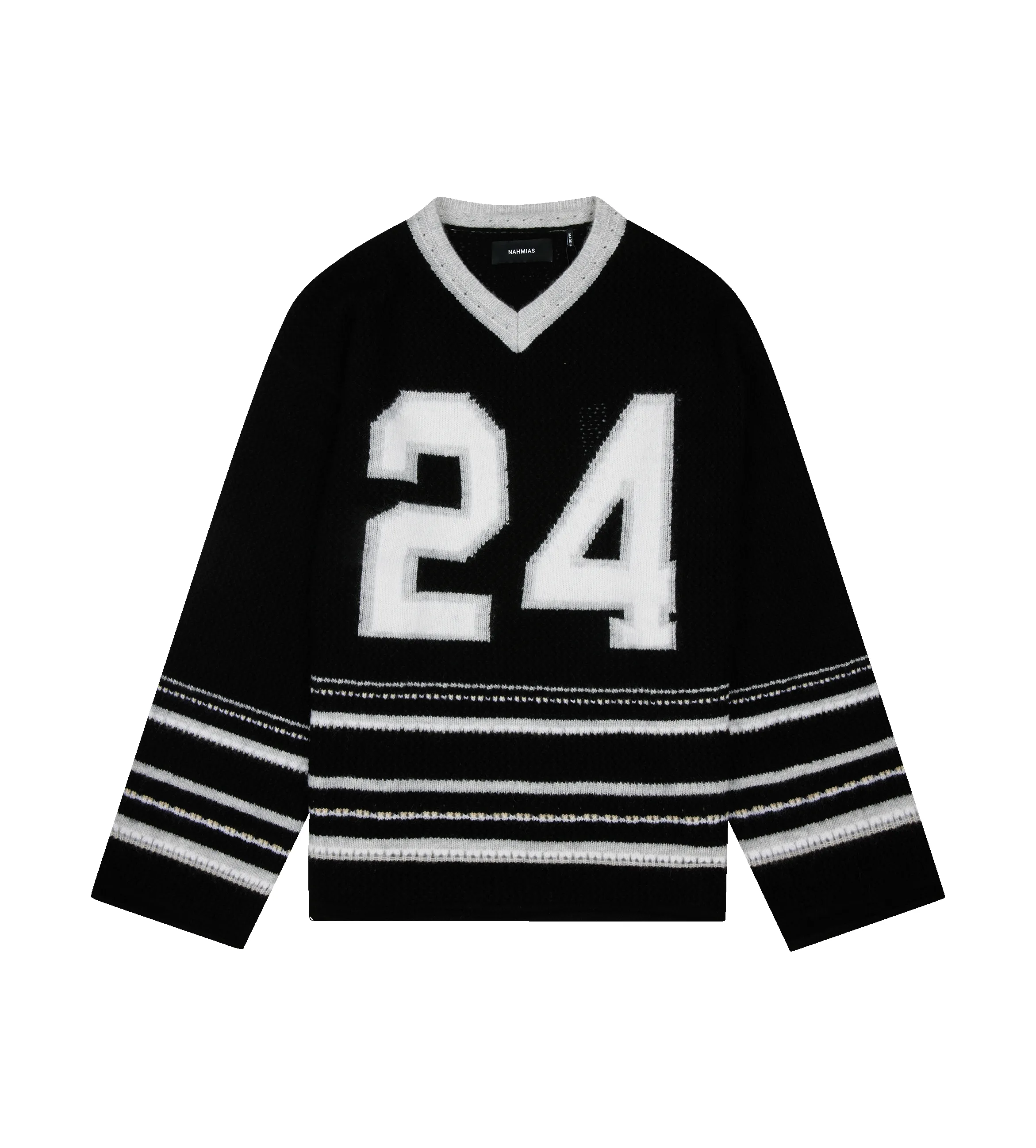 24 Knit Hockey Jersey Black sold by FOUR Amsterdam