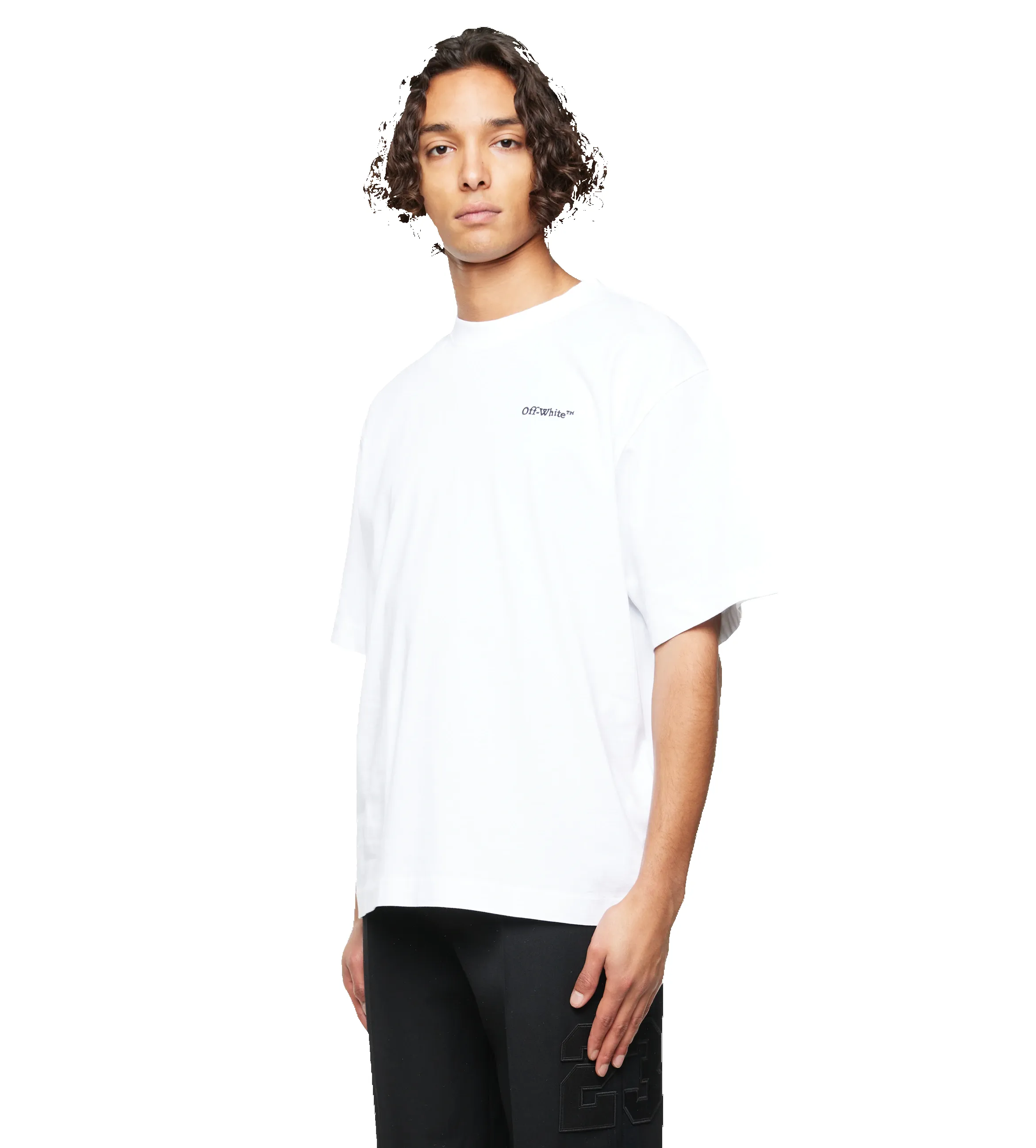 Arrows Motif T-shirt White sold by FOUR Amsterdam product image thumbnail 4
