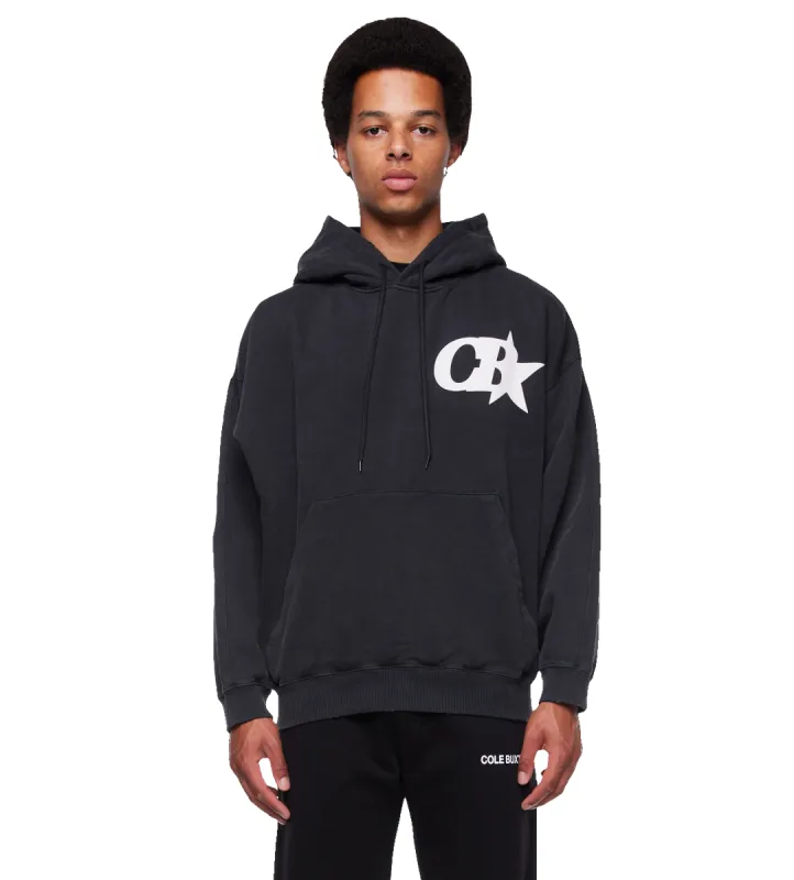 CB Star Hoodie Black made by Cole Buxton