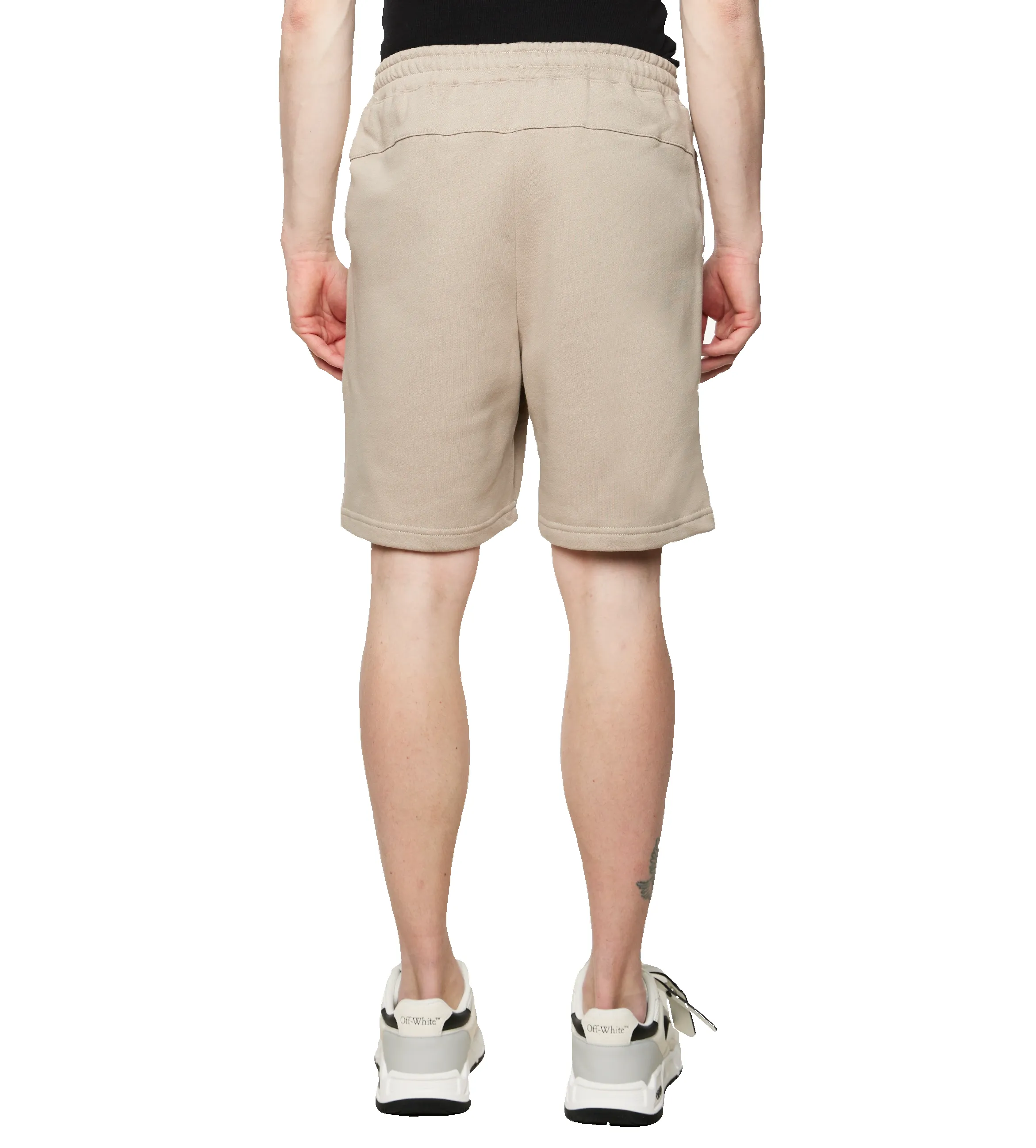 Circles Logo Shorts Vintage Khaki sold by FOUR Amsterdam product image thumbnail 5