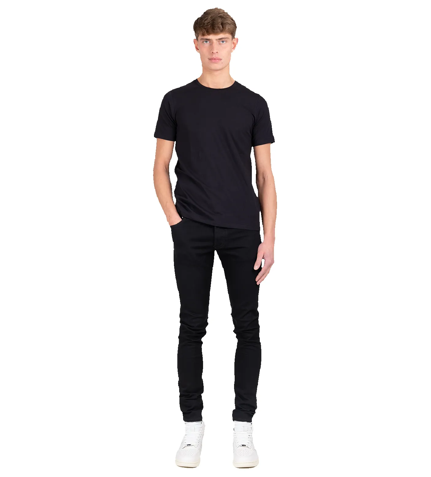 FOUR 2-Pack T-Shirt Black sold by FOUR Amsterdam product image thumbnail 2