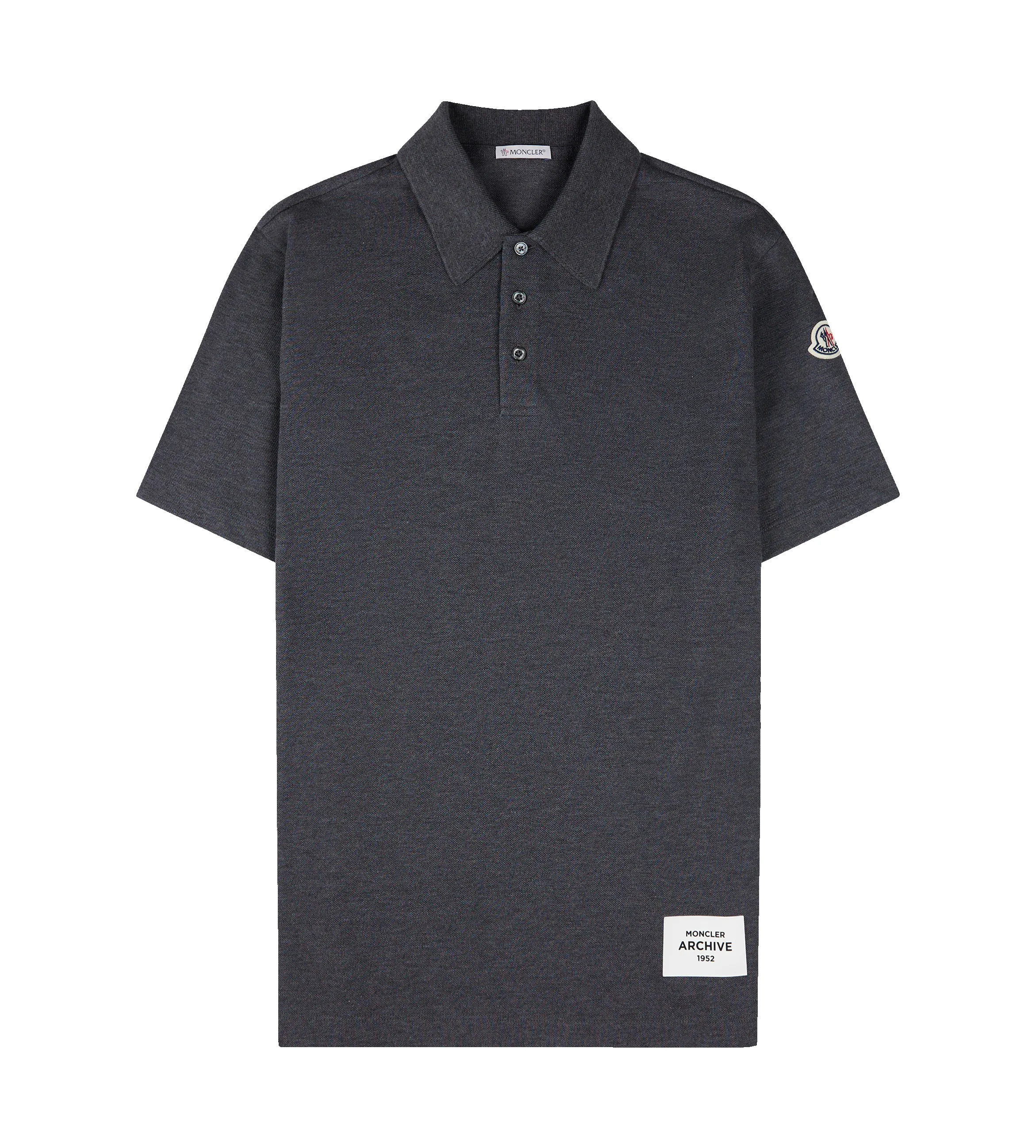 Logo Polo Grey sold by FOUR Amsterdam