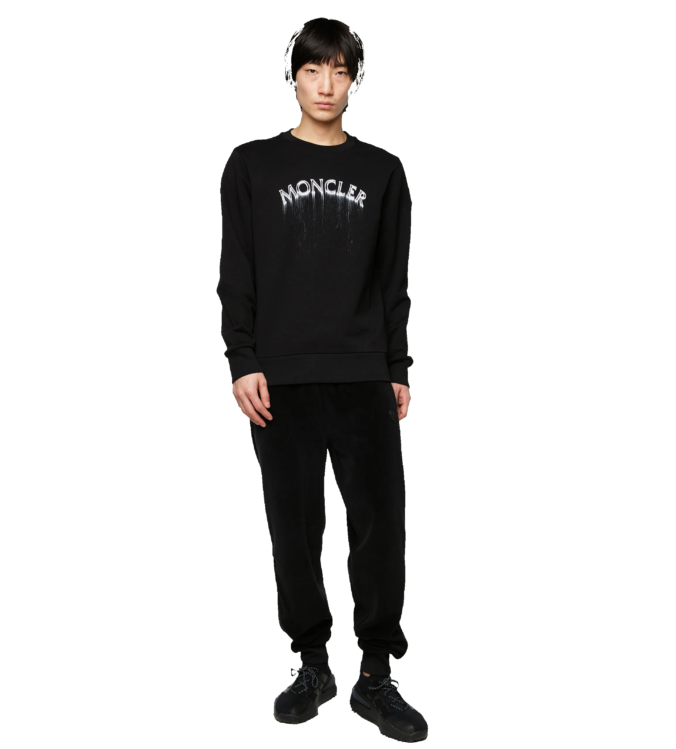 Logo Sweatshirt Black sold by FOUR Amsterdam product image thumbnail 2