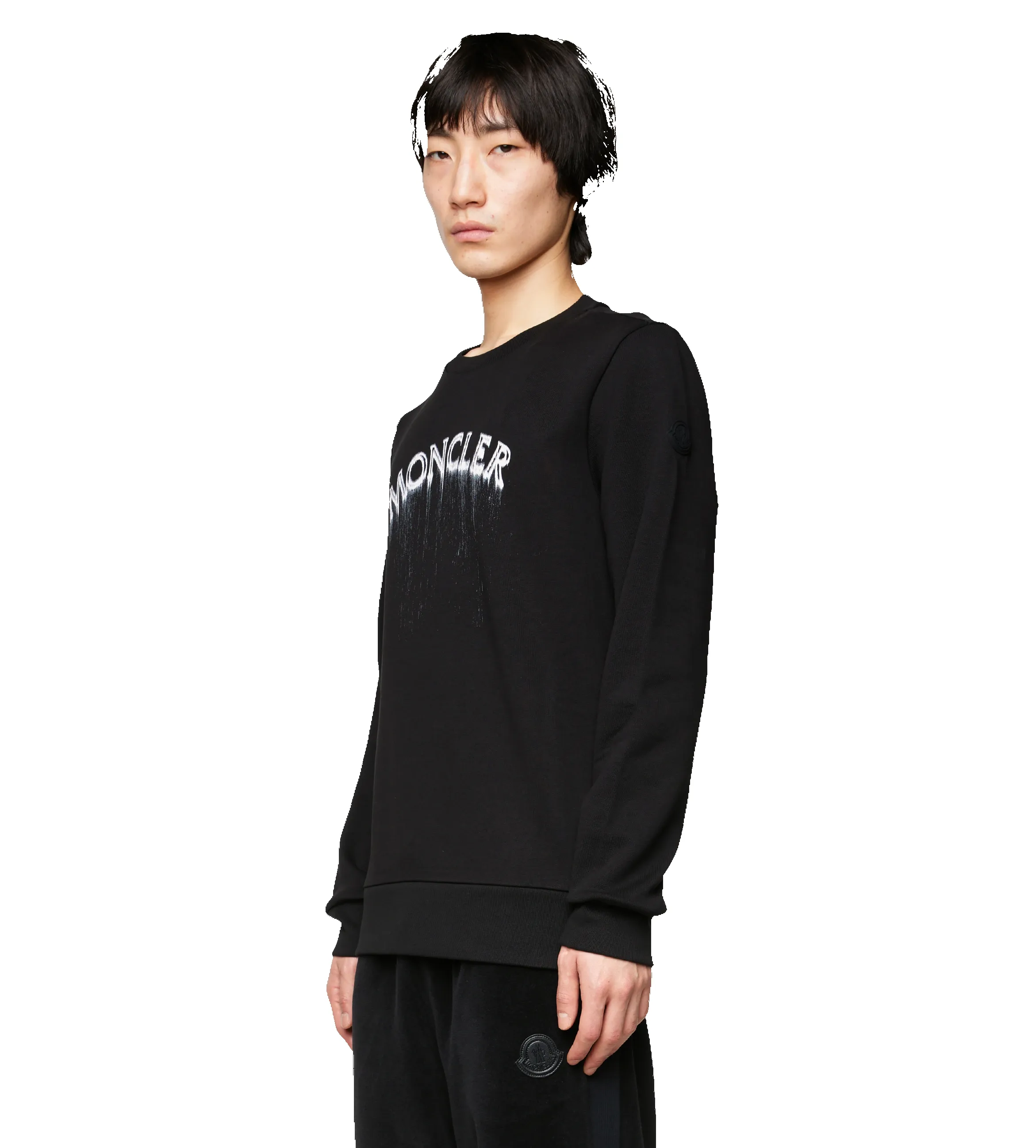 Logo Sweatshirt Black sold by FOUR Amsterdam product image thumbnail 4