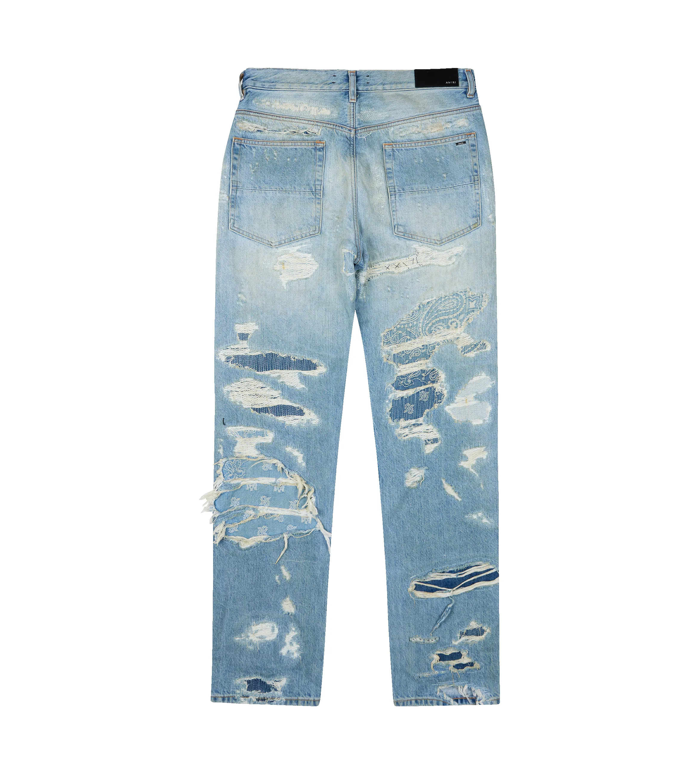 Repaired Straight Jean Antique Indigo sold by FOUR Amsterdam product image thumbnail 2