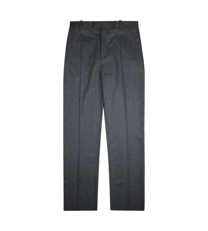 Light Wool Flannel Trouser Melange Grey sold by FOUR Amsterdam