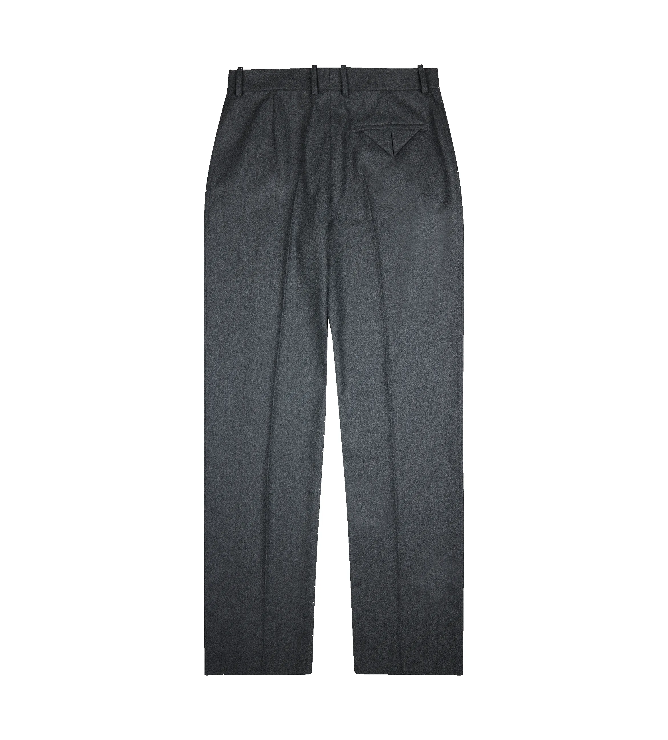 Light Wool Flannel Trouser Melange Grey sold by FOUR Amsterdam product image thumbnail 2