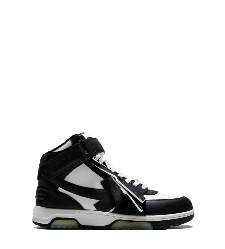 Out Of Office Mid-Top Sneaker White Black sold by FOUR Amsterdam
