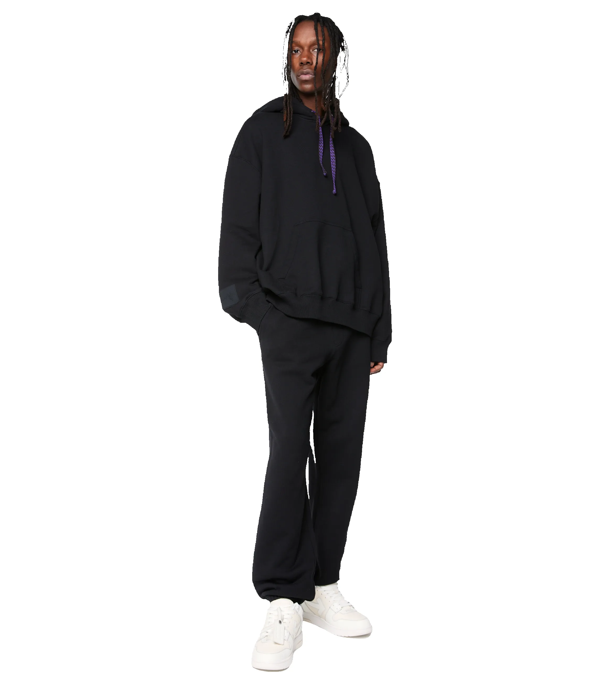 Lanvin x Future Curb Lace Hoodie Black sold by FOUR Amsterdam product image thumbnail 3
