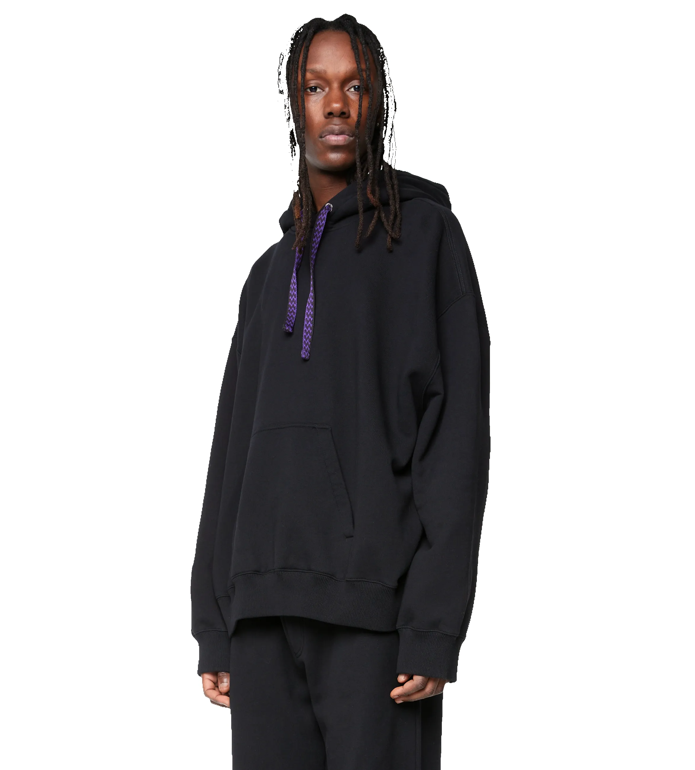 Lanvin x Future Curb Lace Hoodie Black sold by FOUR Amsterdam product image thumbnail 4