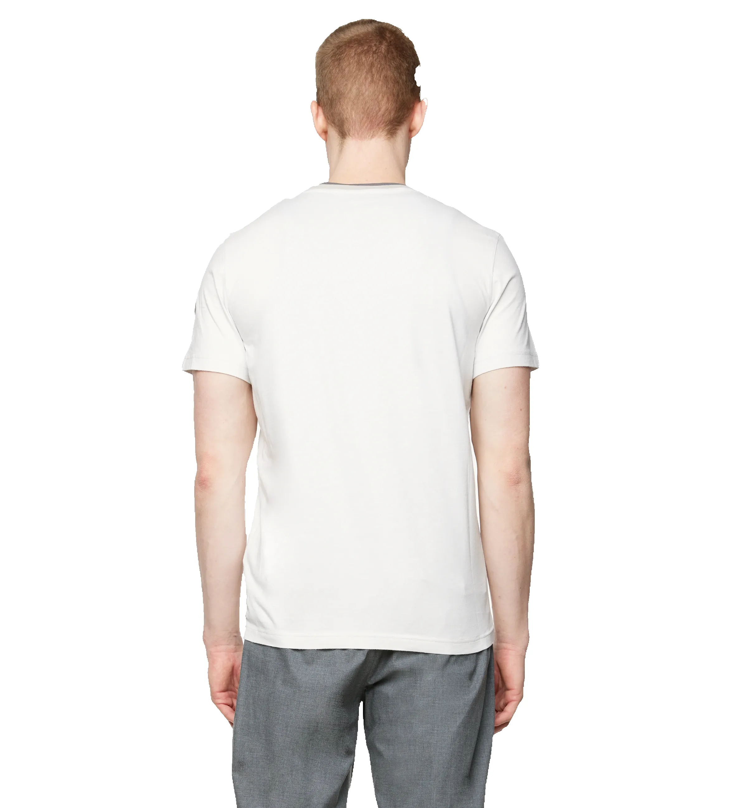 Logo T-Shirt White sold by FOUR Amsterdam product image thumbnail 2