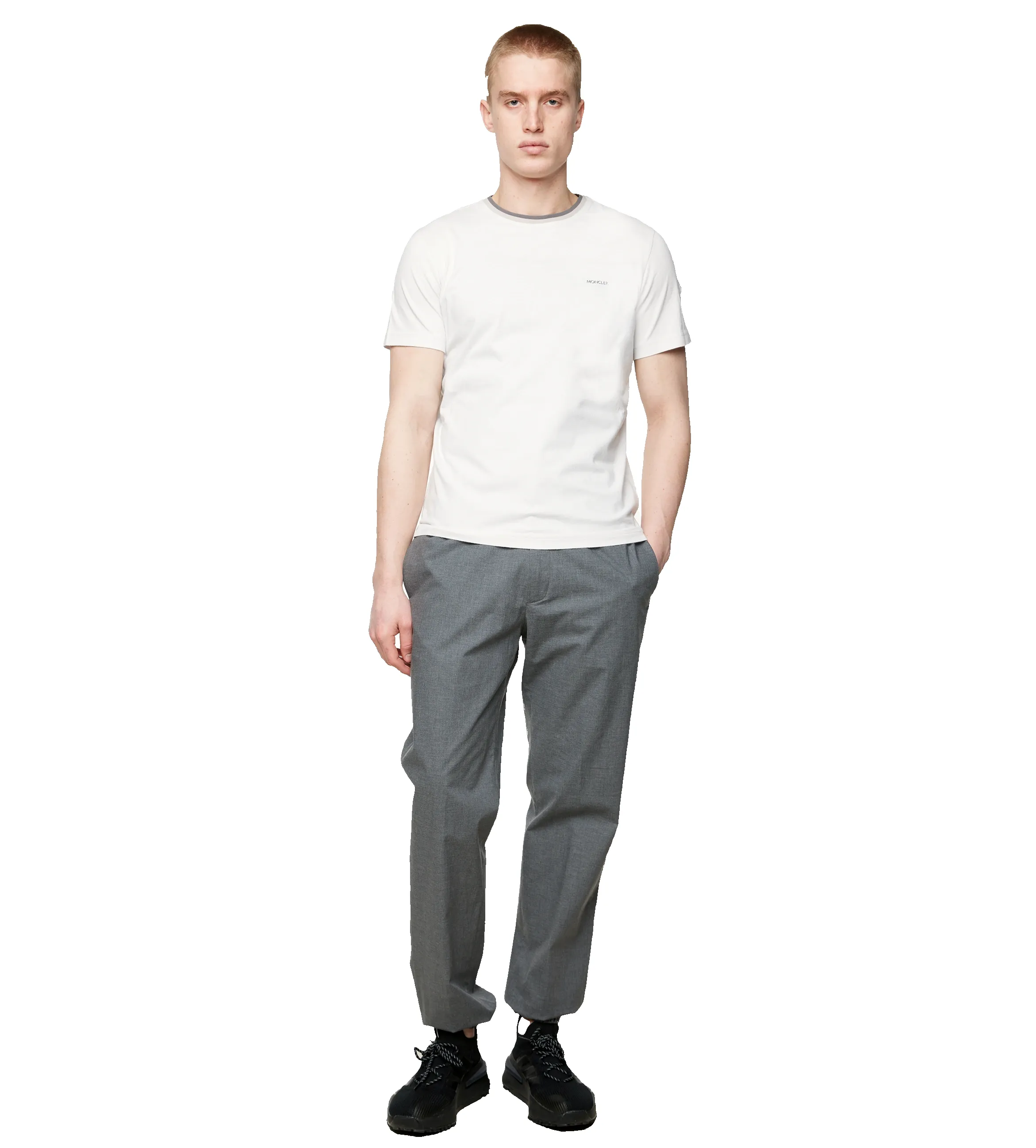 Logo T-Shirt White sold by FOUR Amsterdam product image thumbnail 3