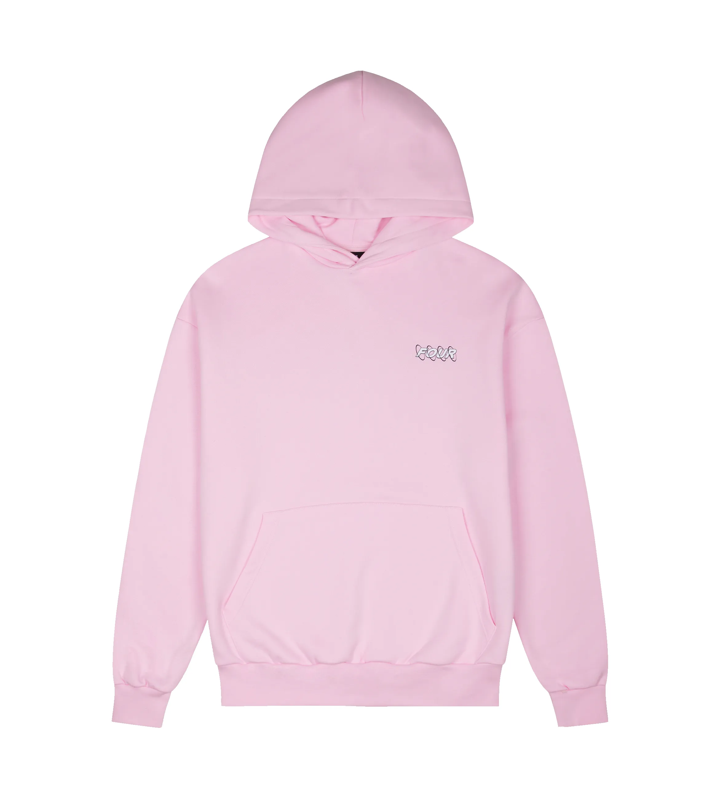 Circles Logo Hoodie Soft Pink sold by FOUR Amsterdam product image thumbnail 3