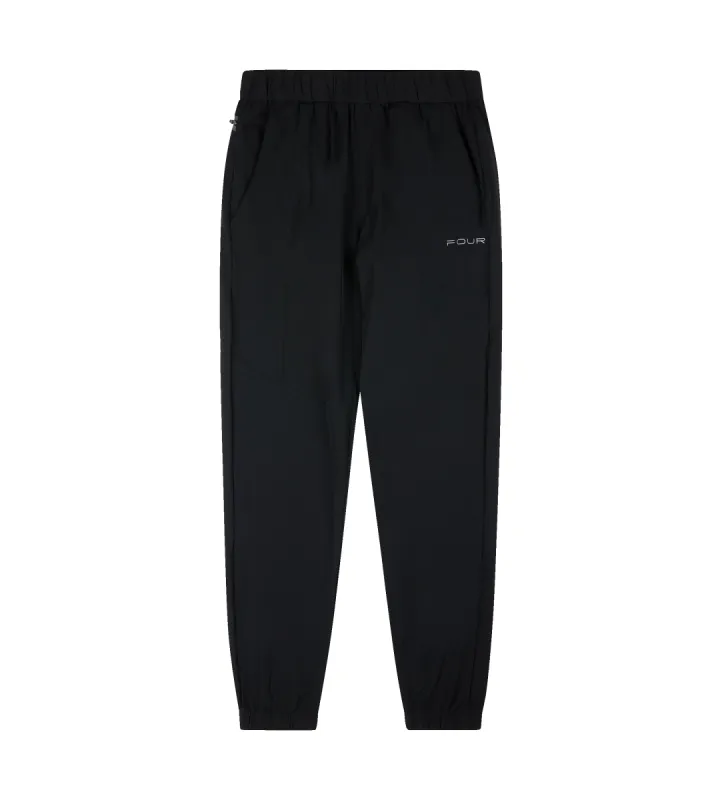 Sportswear Reflective Track Pants Black made by FOUR Amsterdam