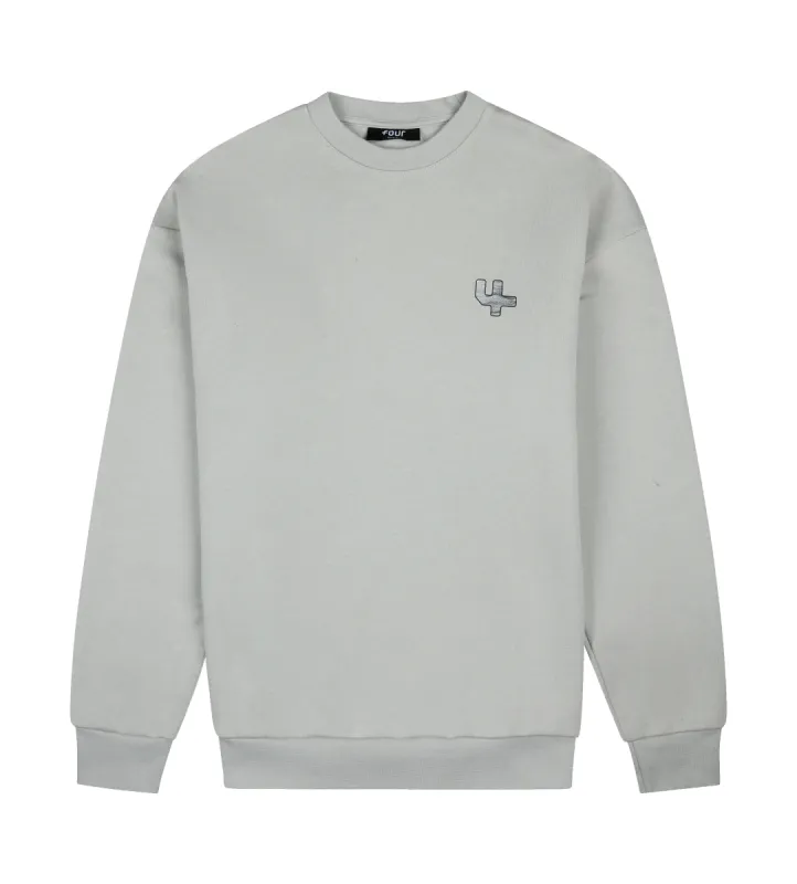 Outline Logo Crewneck High Rise made by FOUR Amsterdam