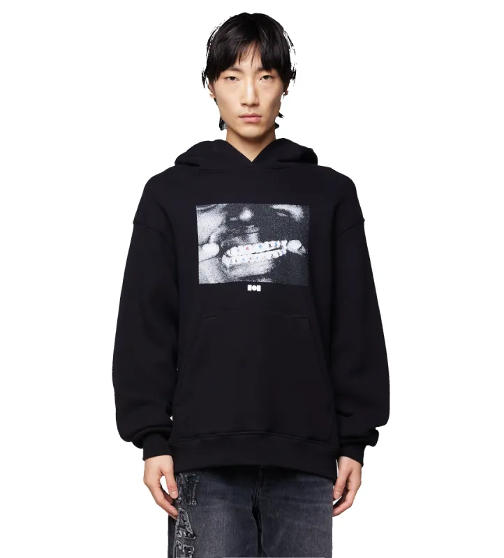 x Kodak Black Grillz Hoodie Black sold by FOUR Amsterdam