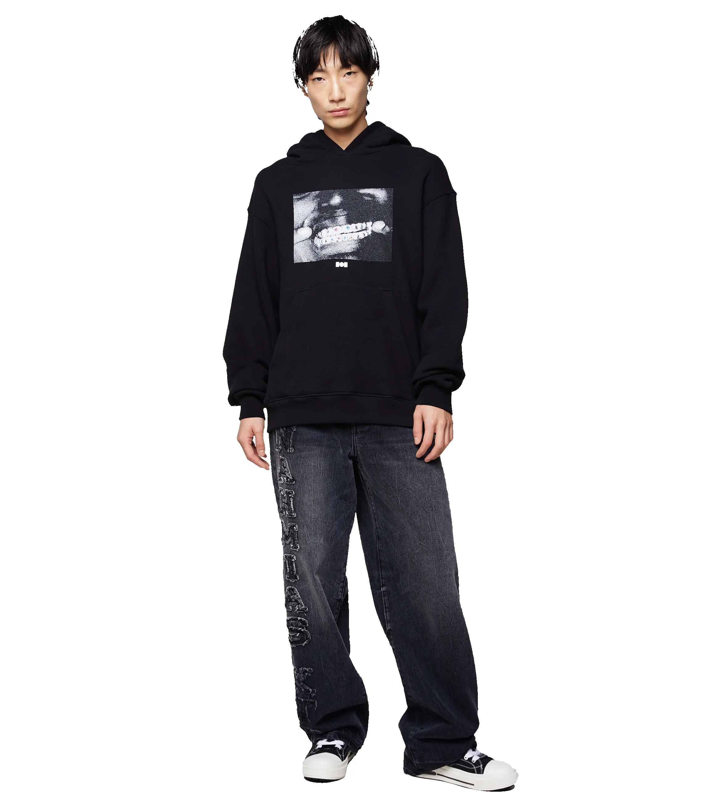 x Kodak Black Grillz Hoodie Black sold by FOUR Amsterdam product image thumbnail 2