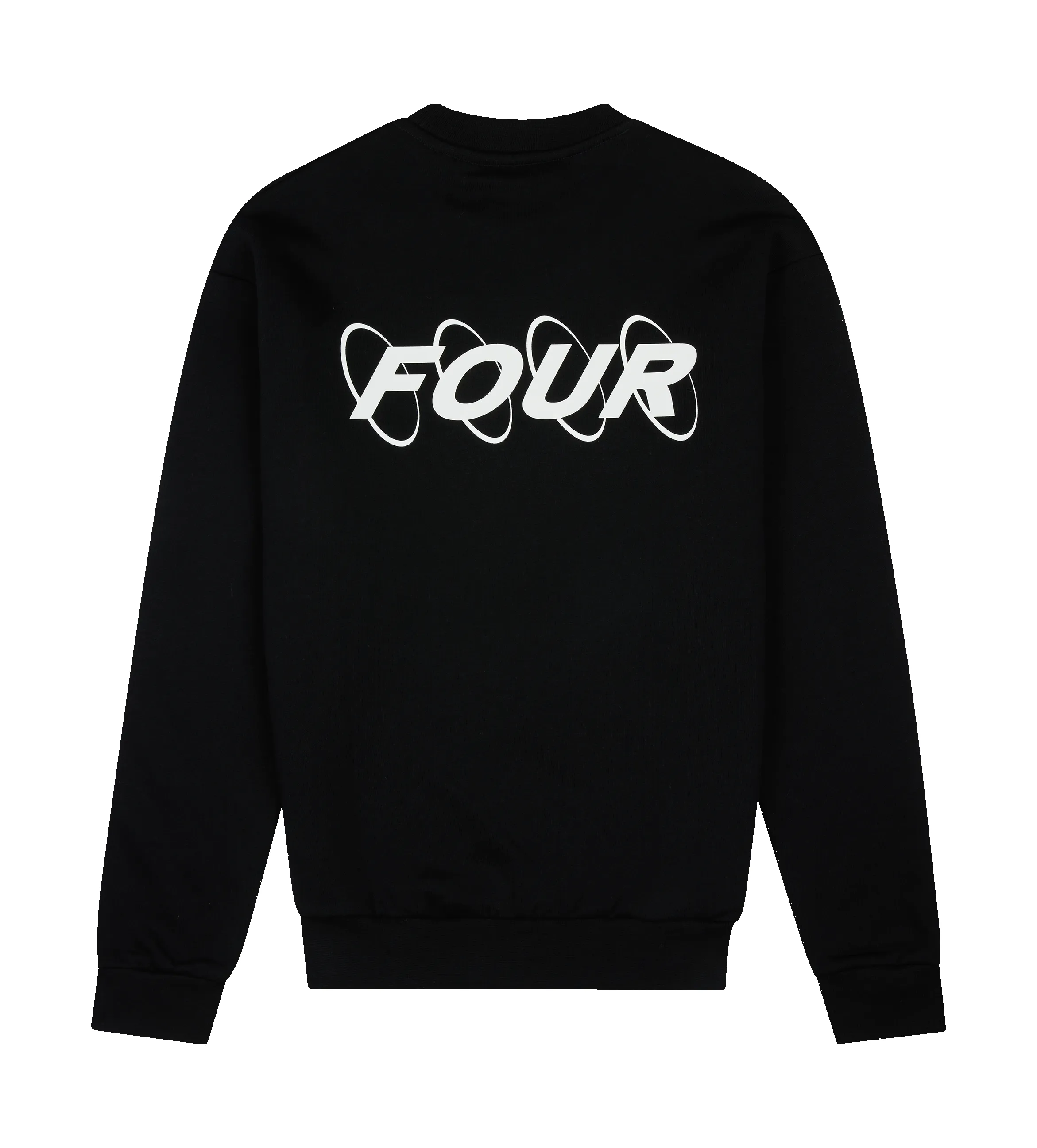 Circles Logo Crewneck Black sold by FOUR Amsterdam product image thumbnail 2