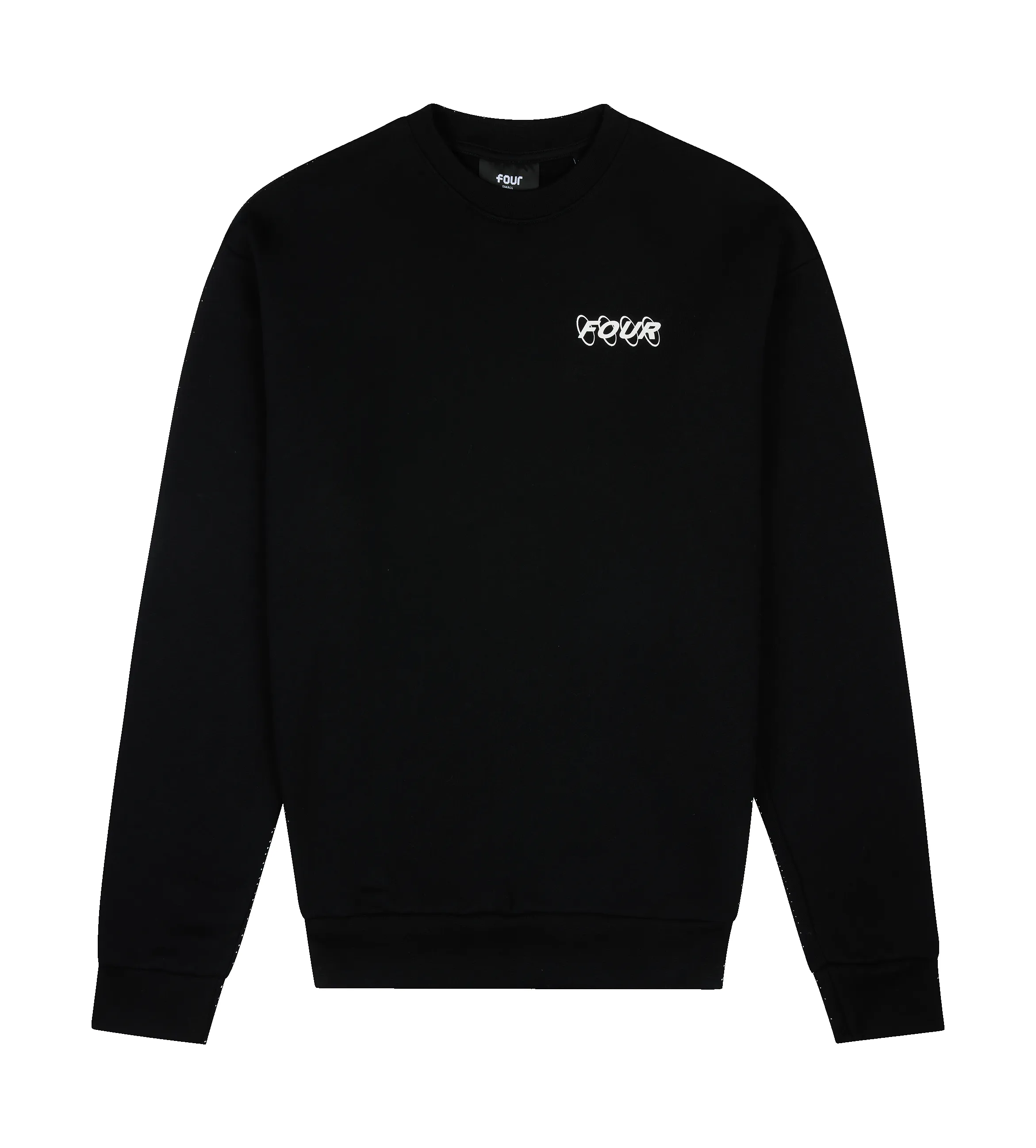 Circles Logo Crewneck Black sold by FOUR Amsterdam