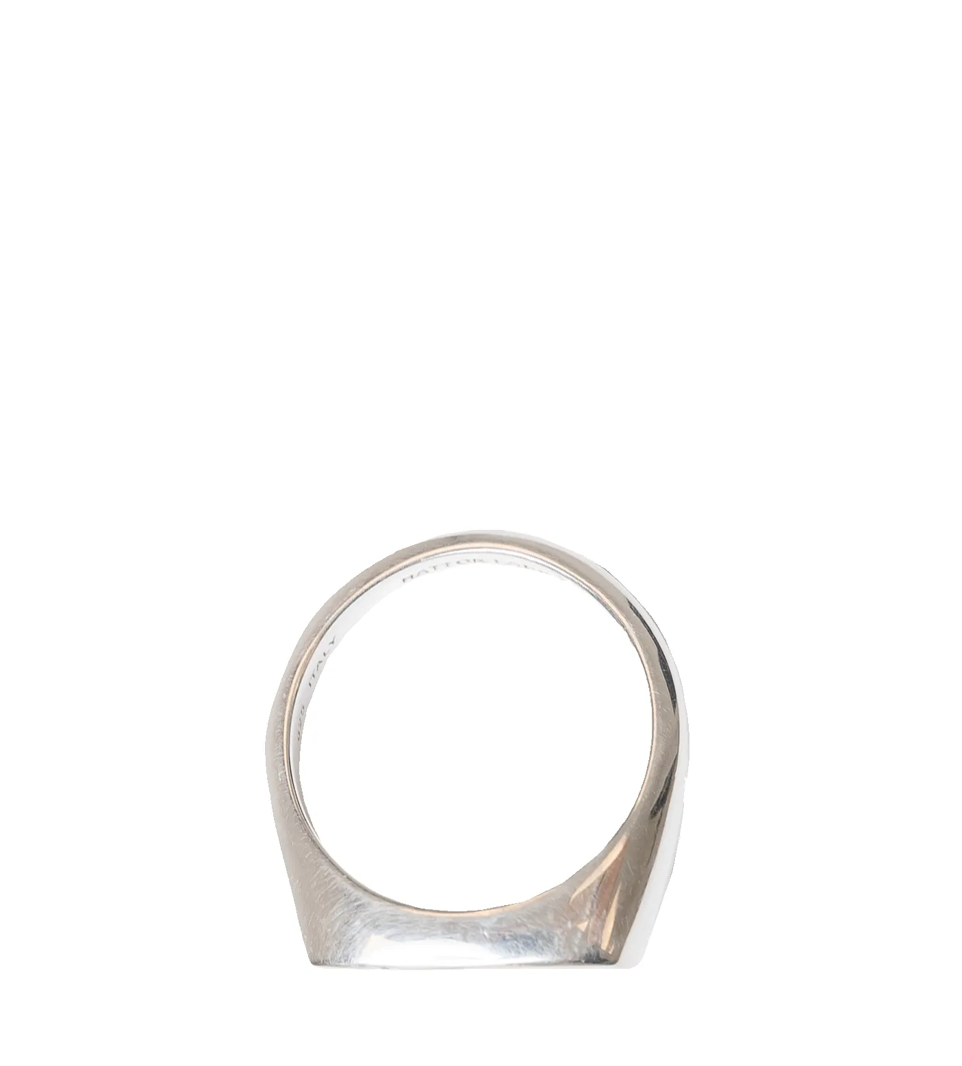 Signet Ring Silver sold by FOUR Amsterdam product image thumbnail 2