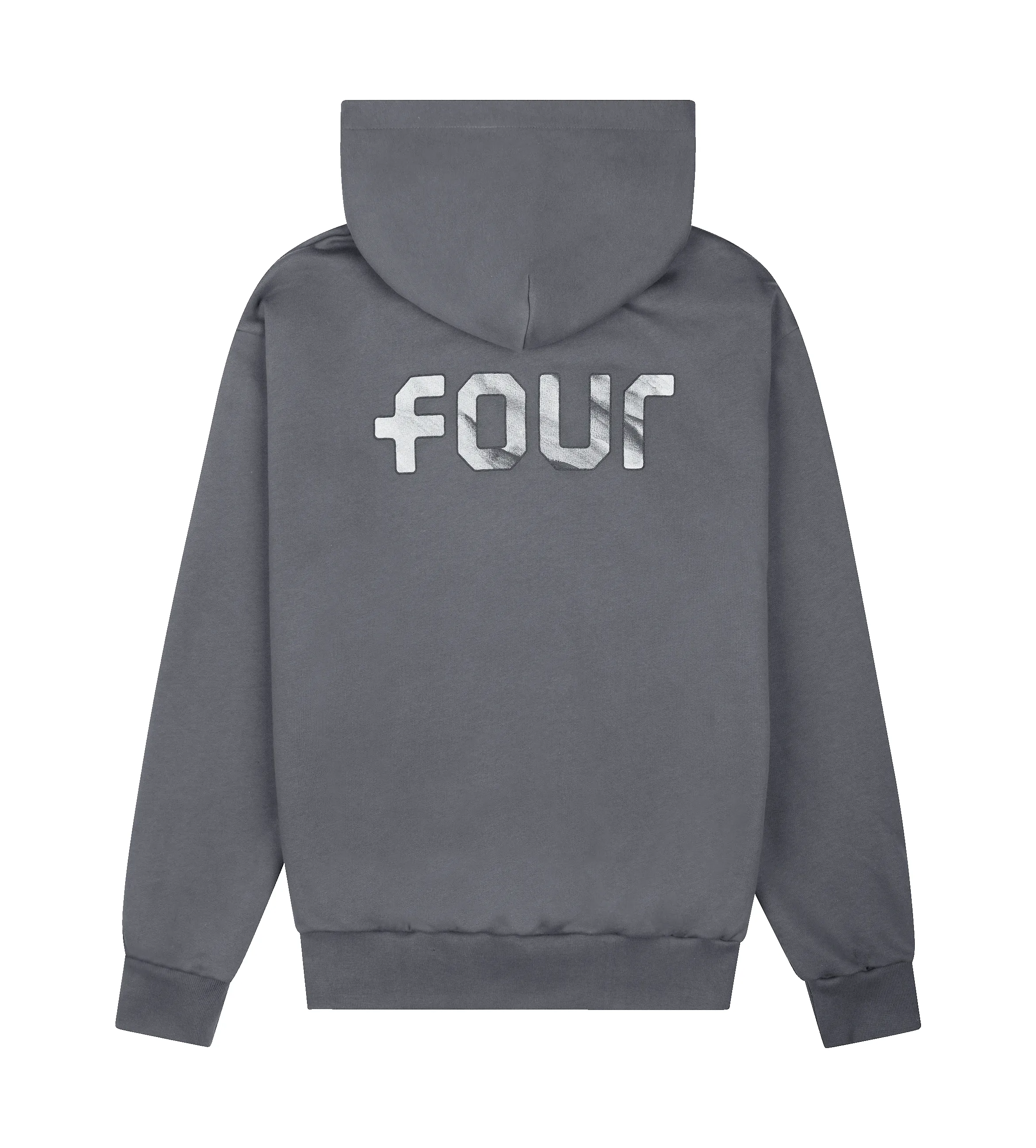Outline Logo Hoodie Black Sand sold by FOUR Amsterdam product image thumbnail 2